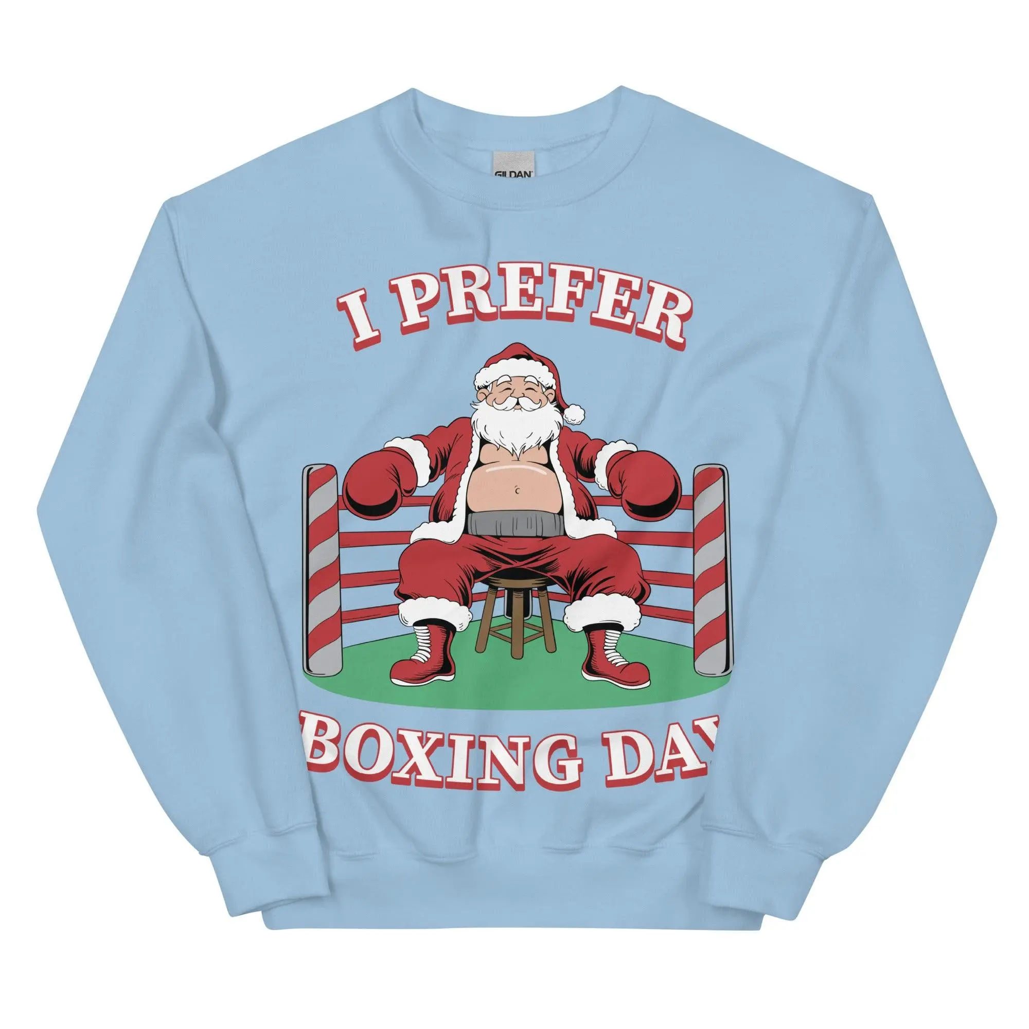I Prefer Boxing Day Christmas sweatshirt - Image 6