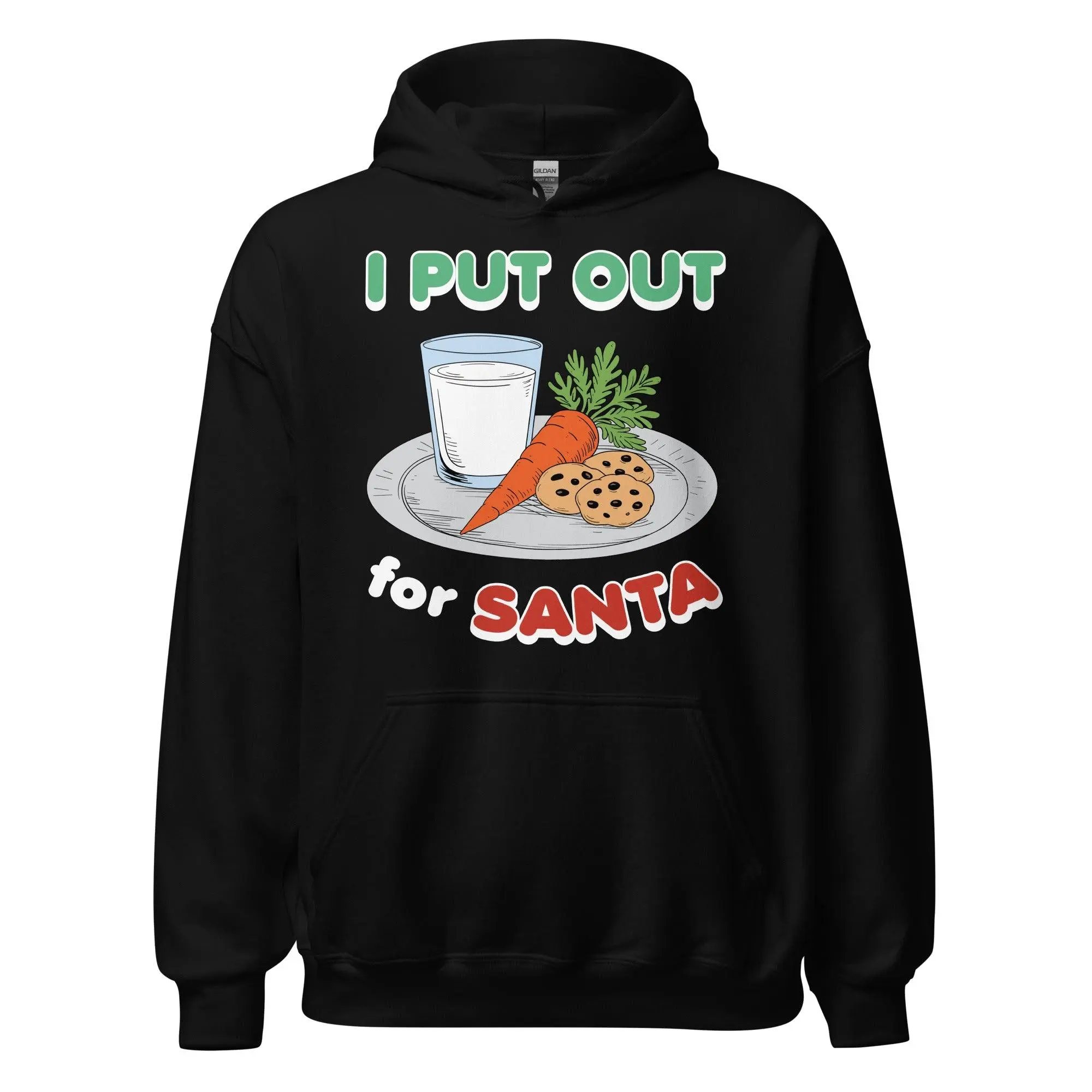 I Put out for Santa Hoodie