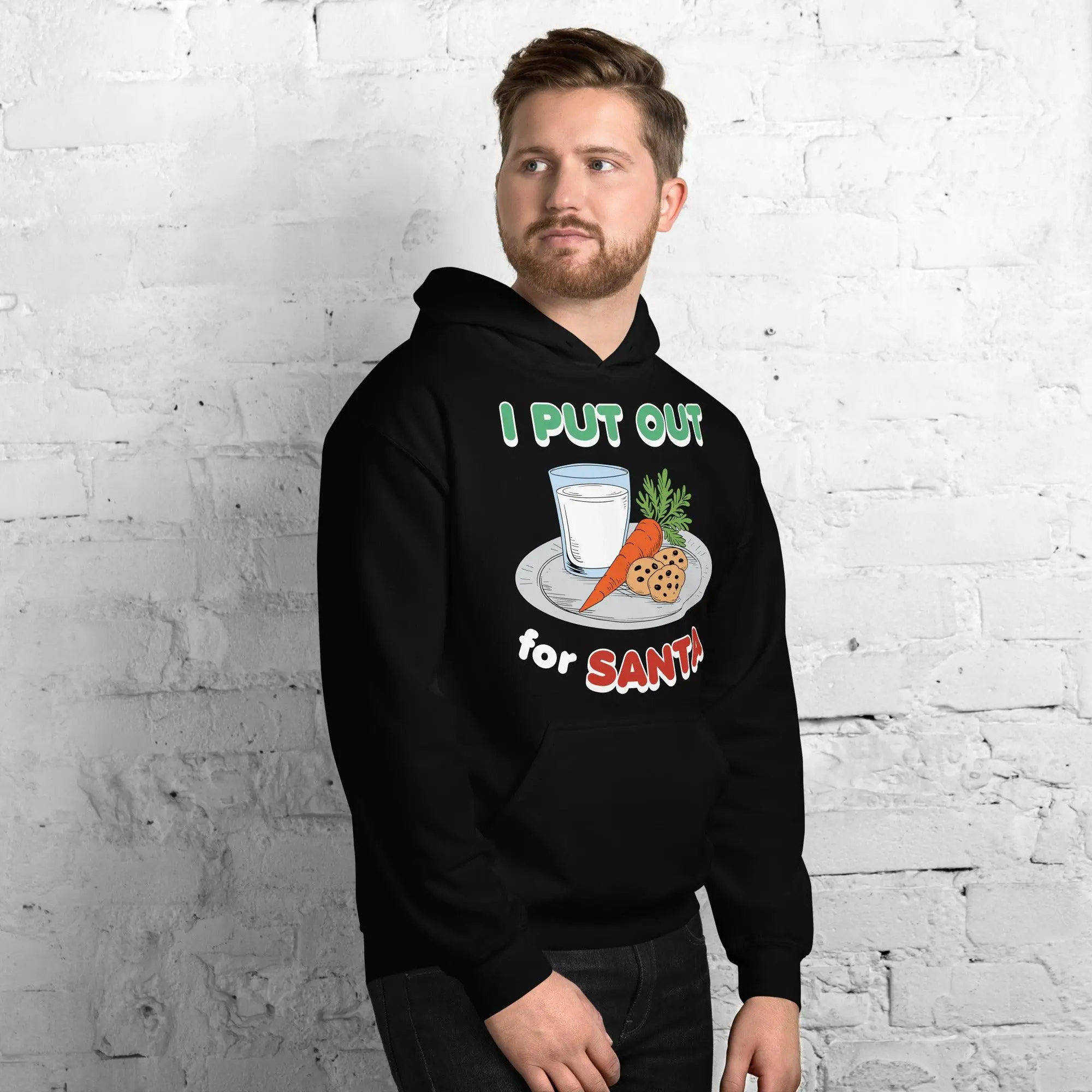 I Put out for Santa Hoodie - Image 8