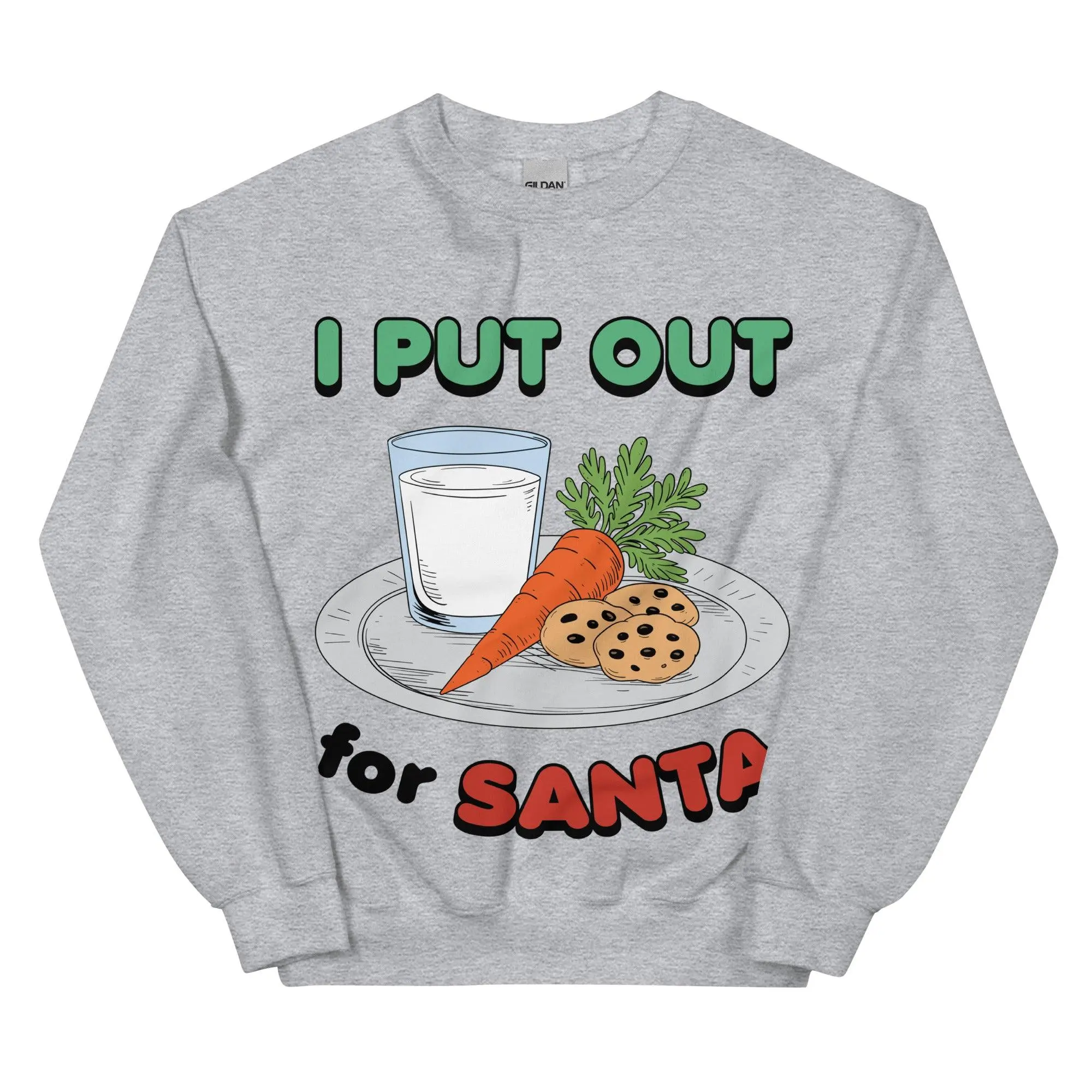 I Put out for Santa sweatshirt - Image 7