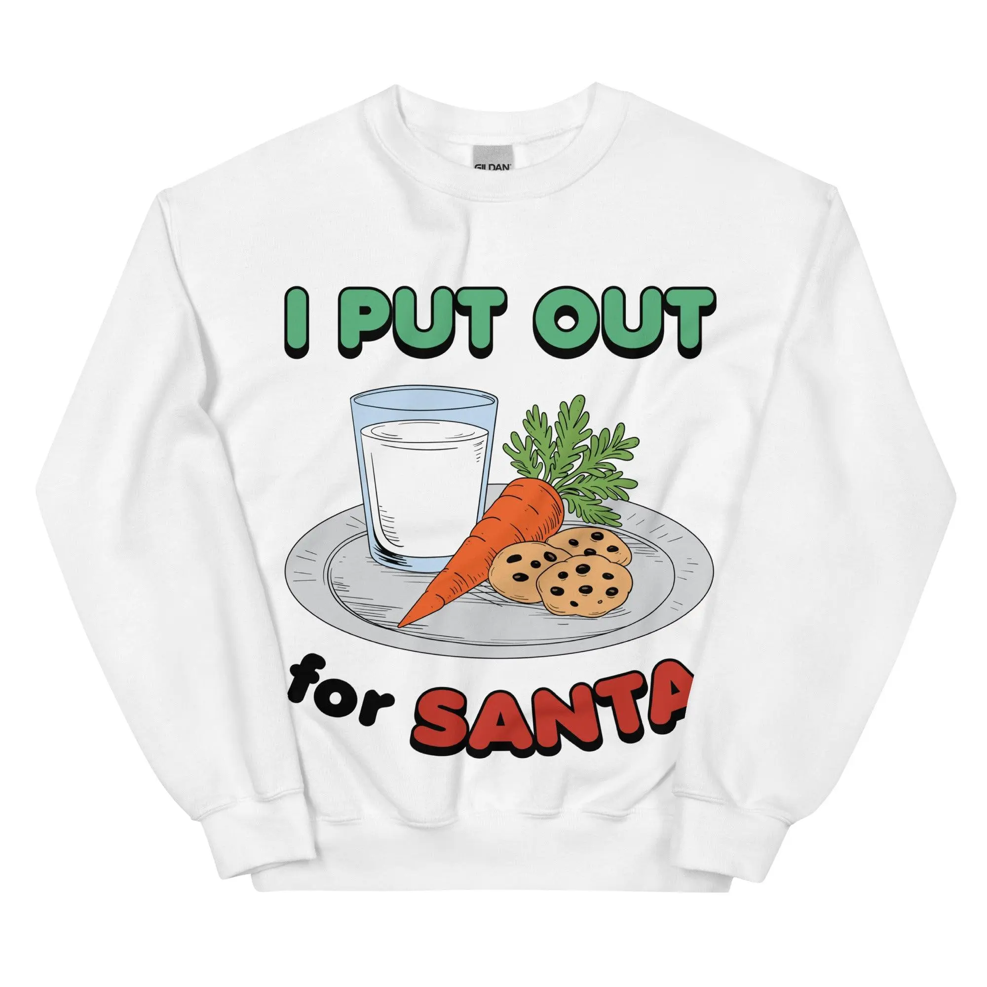 I Put out for Santa sweatshirt - Image 9