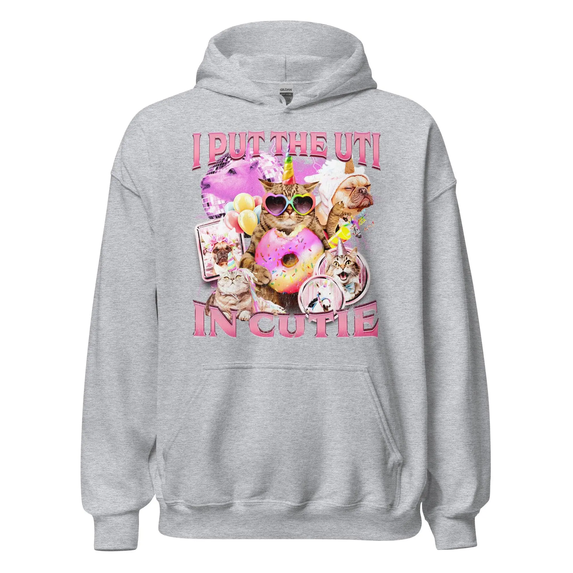 I Put the UTI in Cutie Hoodie - Image 2
