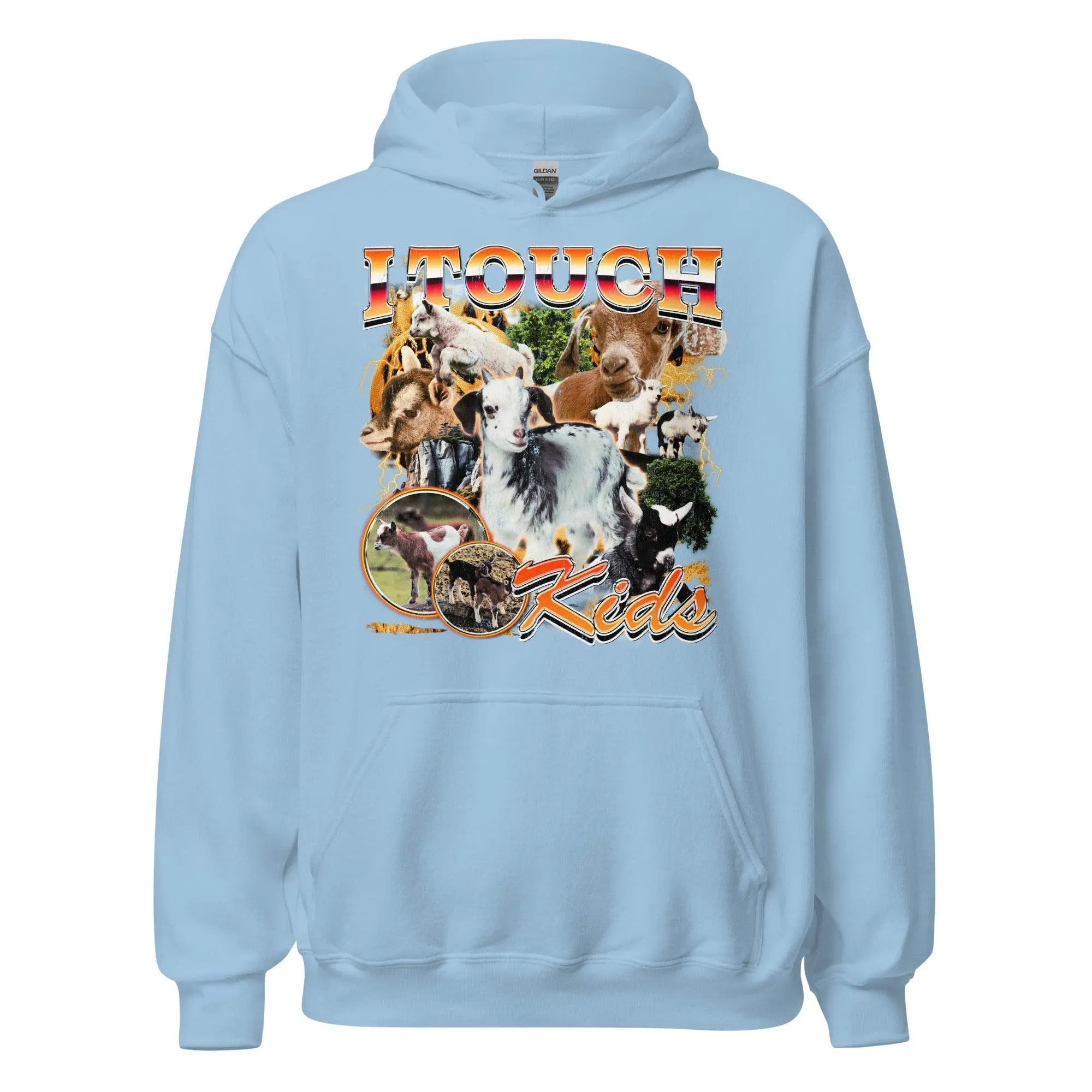 I Touch Kids Hoodie - Image 5