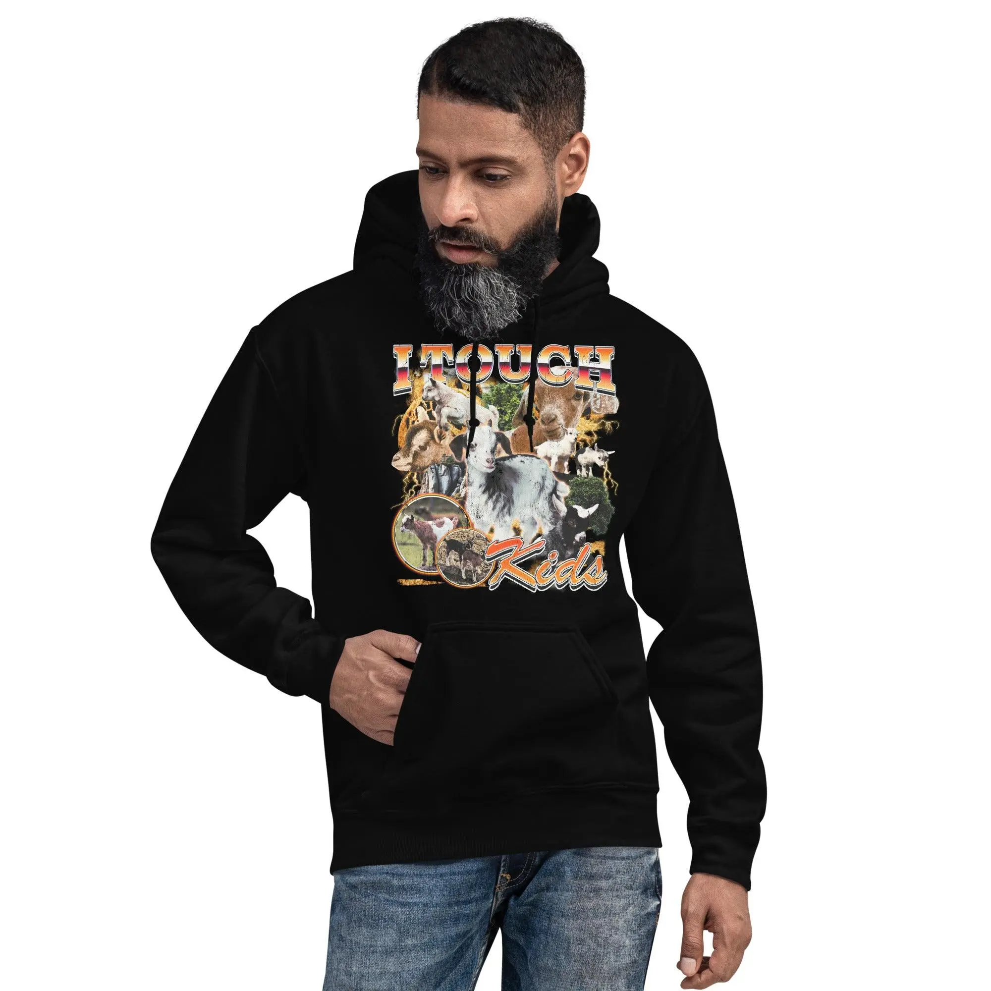I Touch Kids Hoodie - Image 8