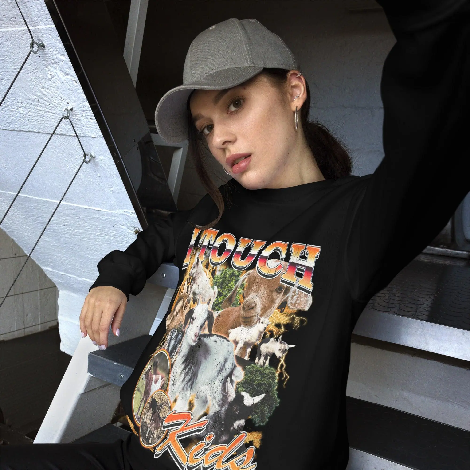 I Touch Kids Sweatshirt - Image 10