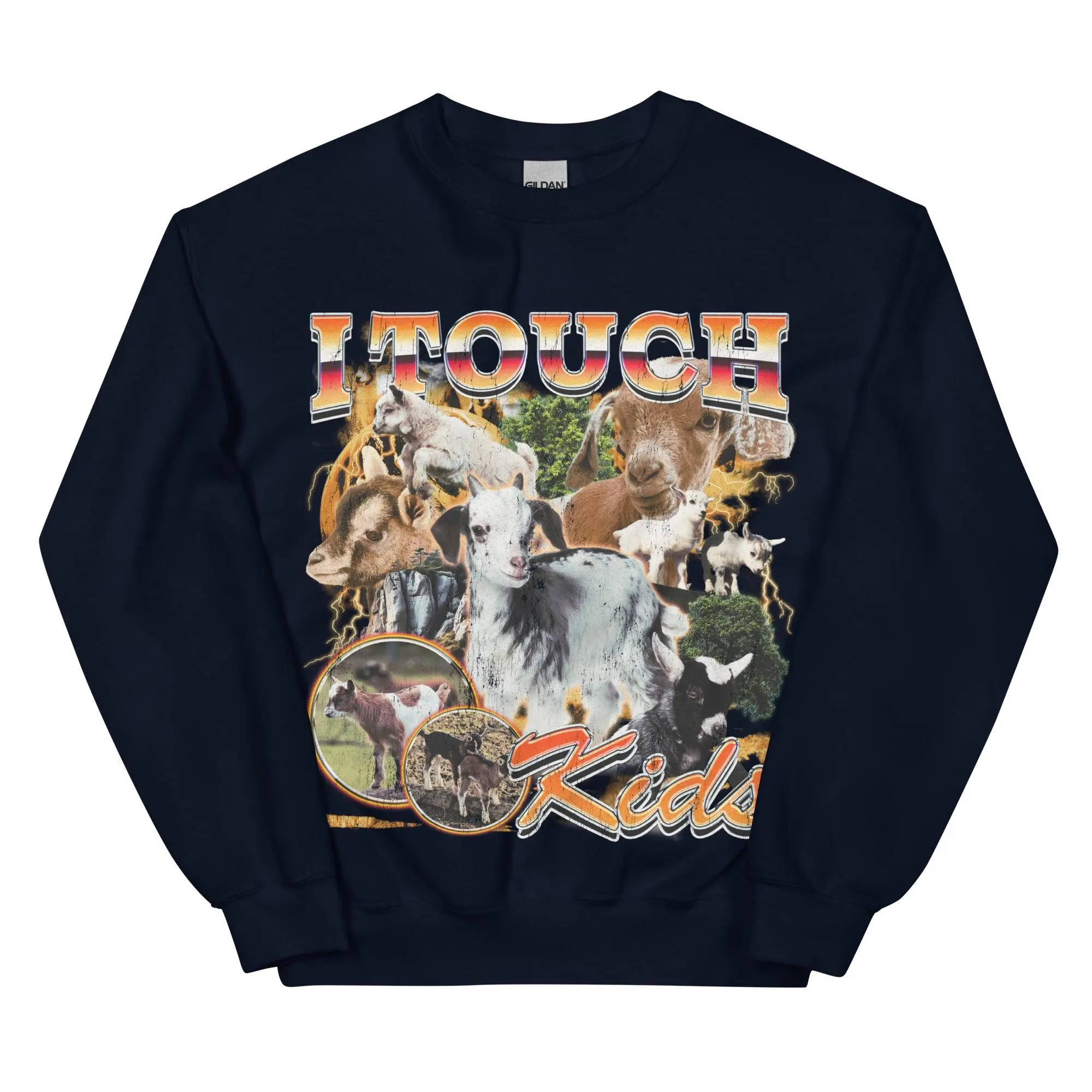 I Touch Kids Sweatshirt - Image 2