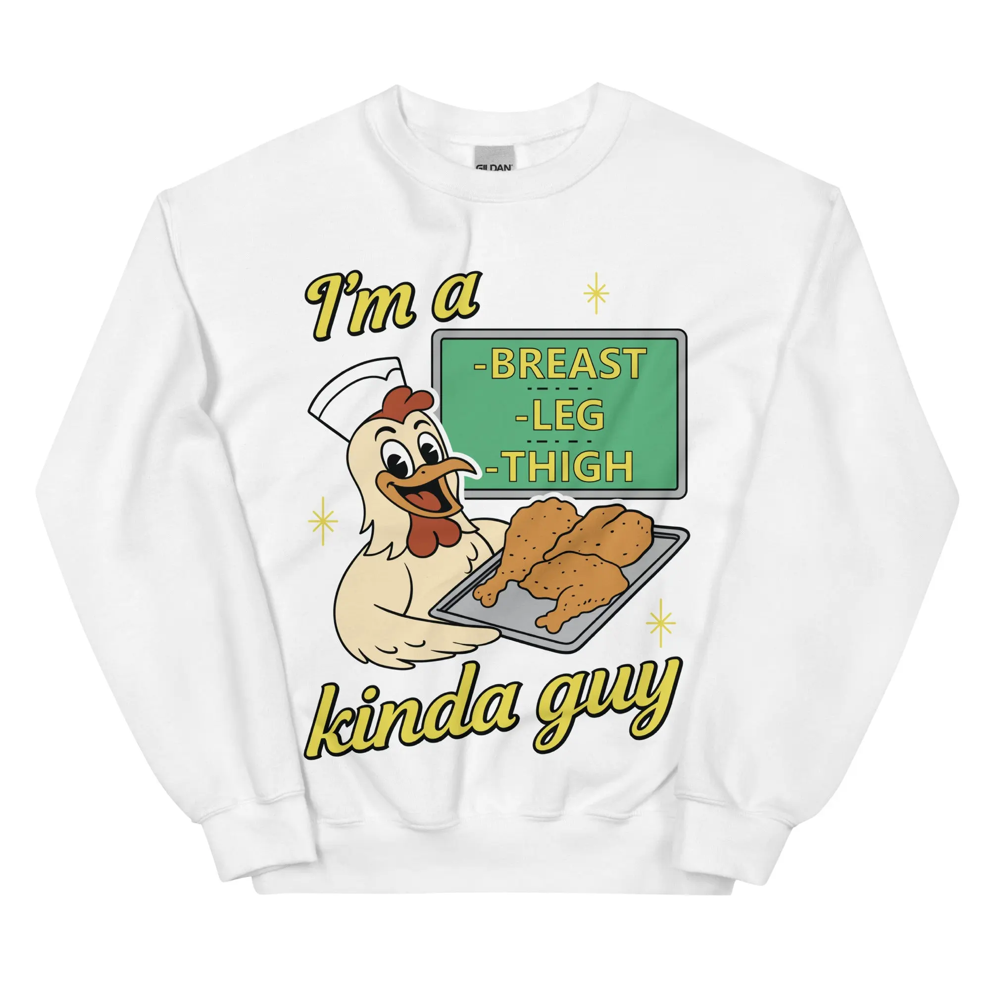 I'm a breast leg and thigh kinda guy (chicken) sweatshirt - Image 9