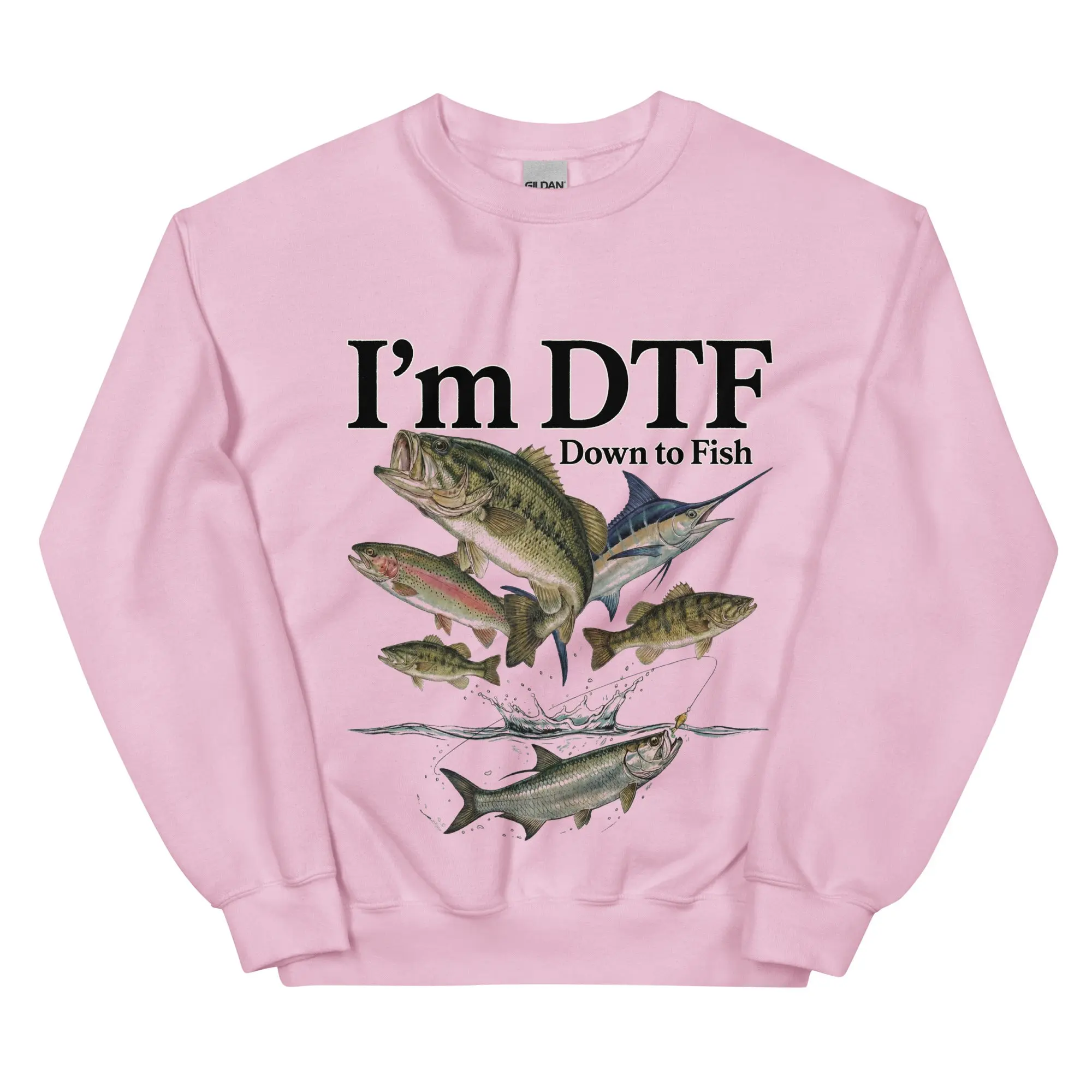 I'm DTF (down to fish) sweatshirt - Image 9
