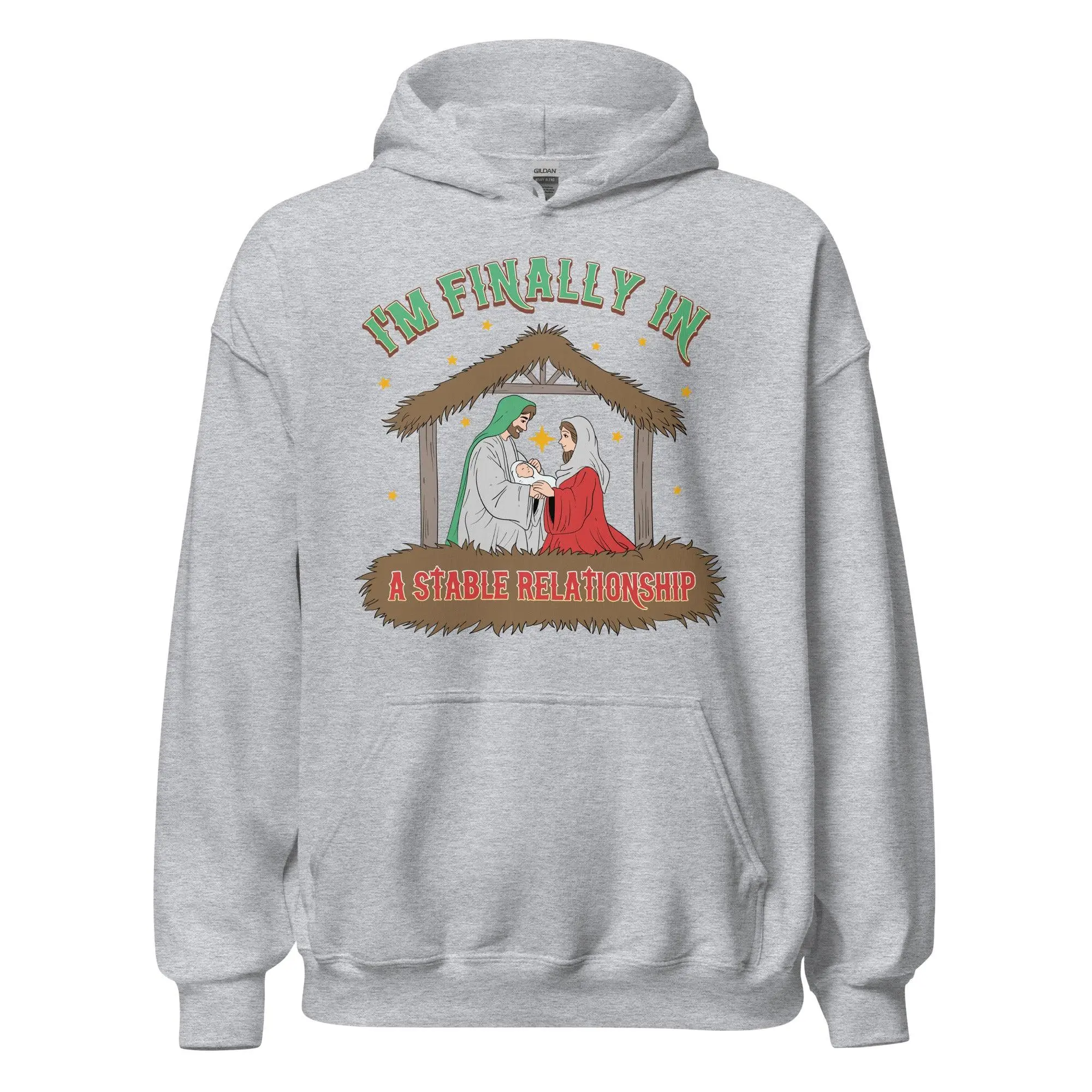 I'm Finally in a Stable Relationship Hoodie - Image 2