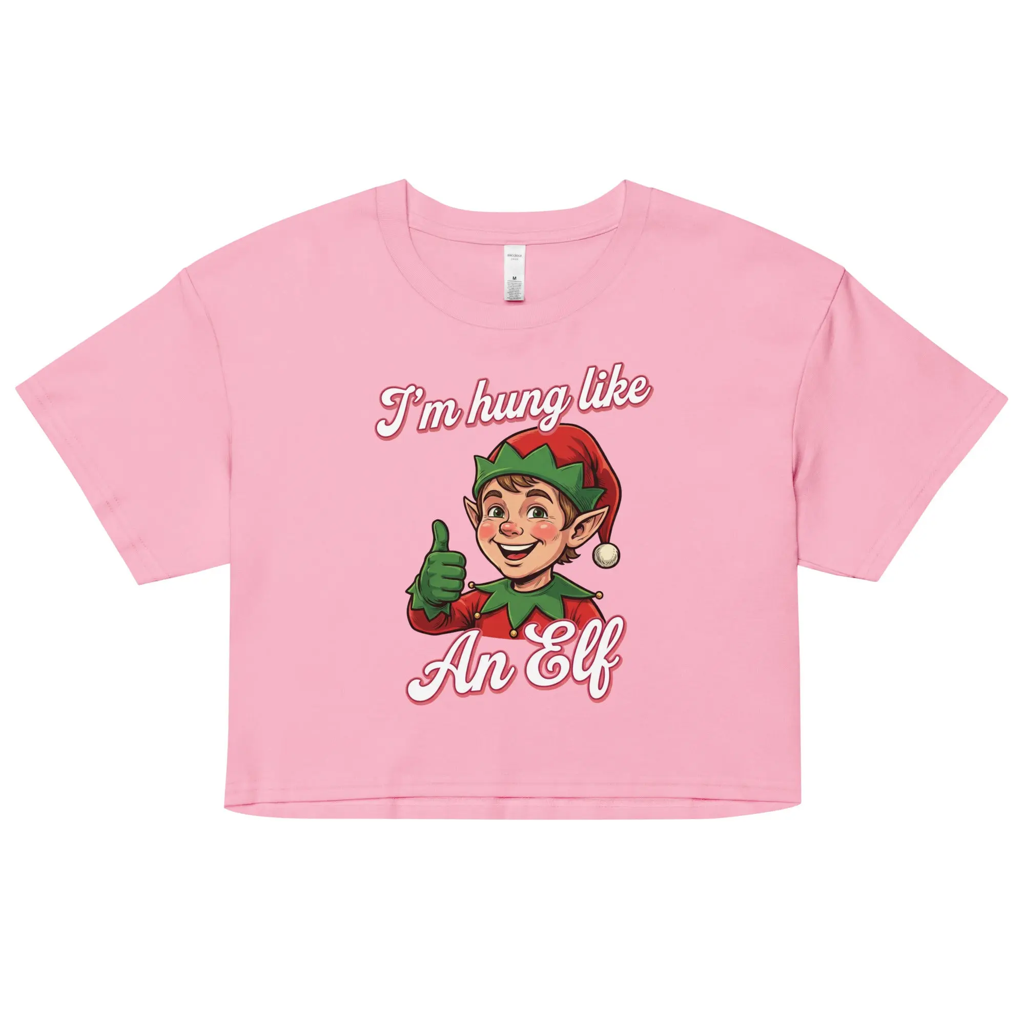 I'm Hung like an Elf crop top - Image 2