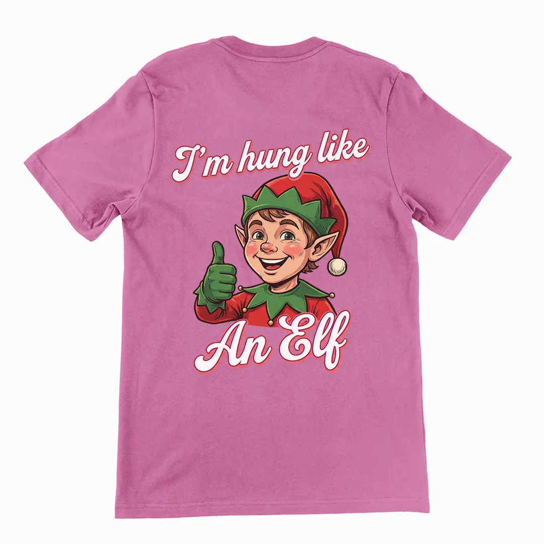 I'm Hung like an Elf T-Shirt (backprint) - Image 2