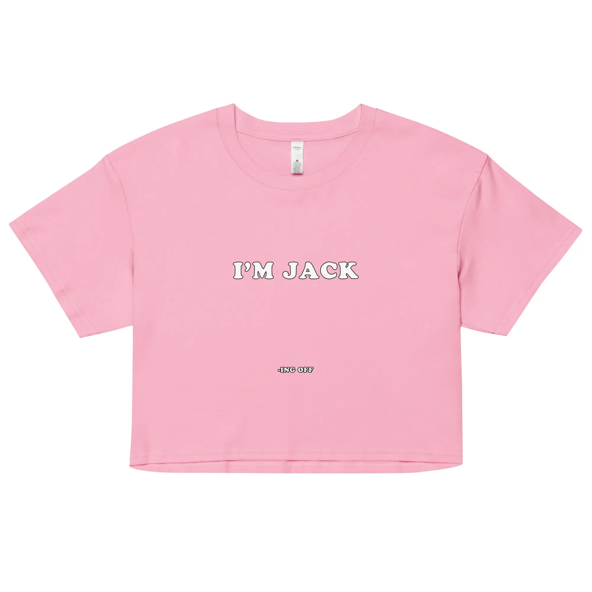 I'm Jack -ing off Women’s crop top - Image 2