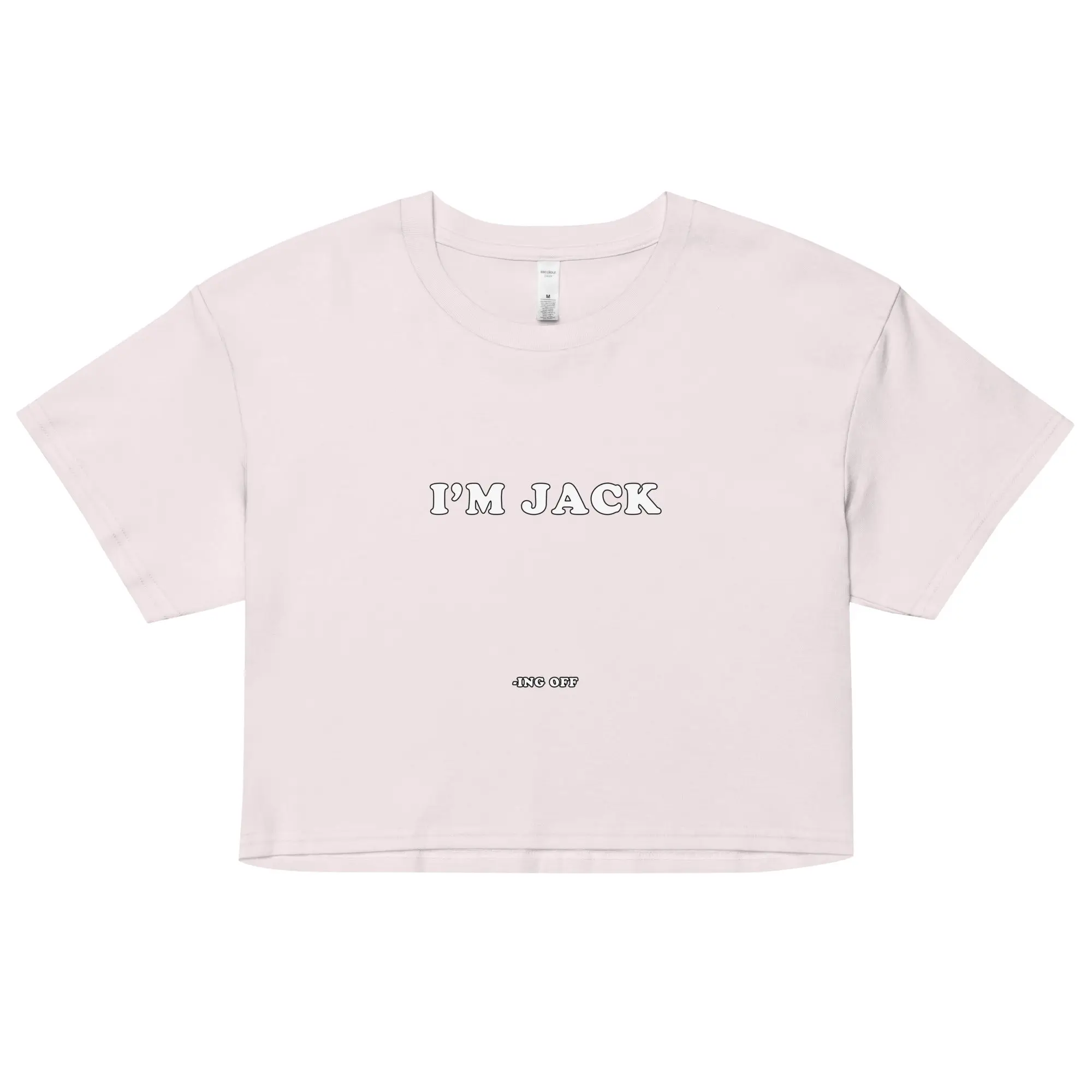 I'm Jack -ing off Women’s crop top - Image 4