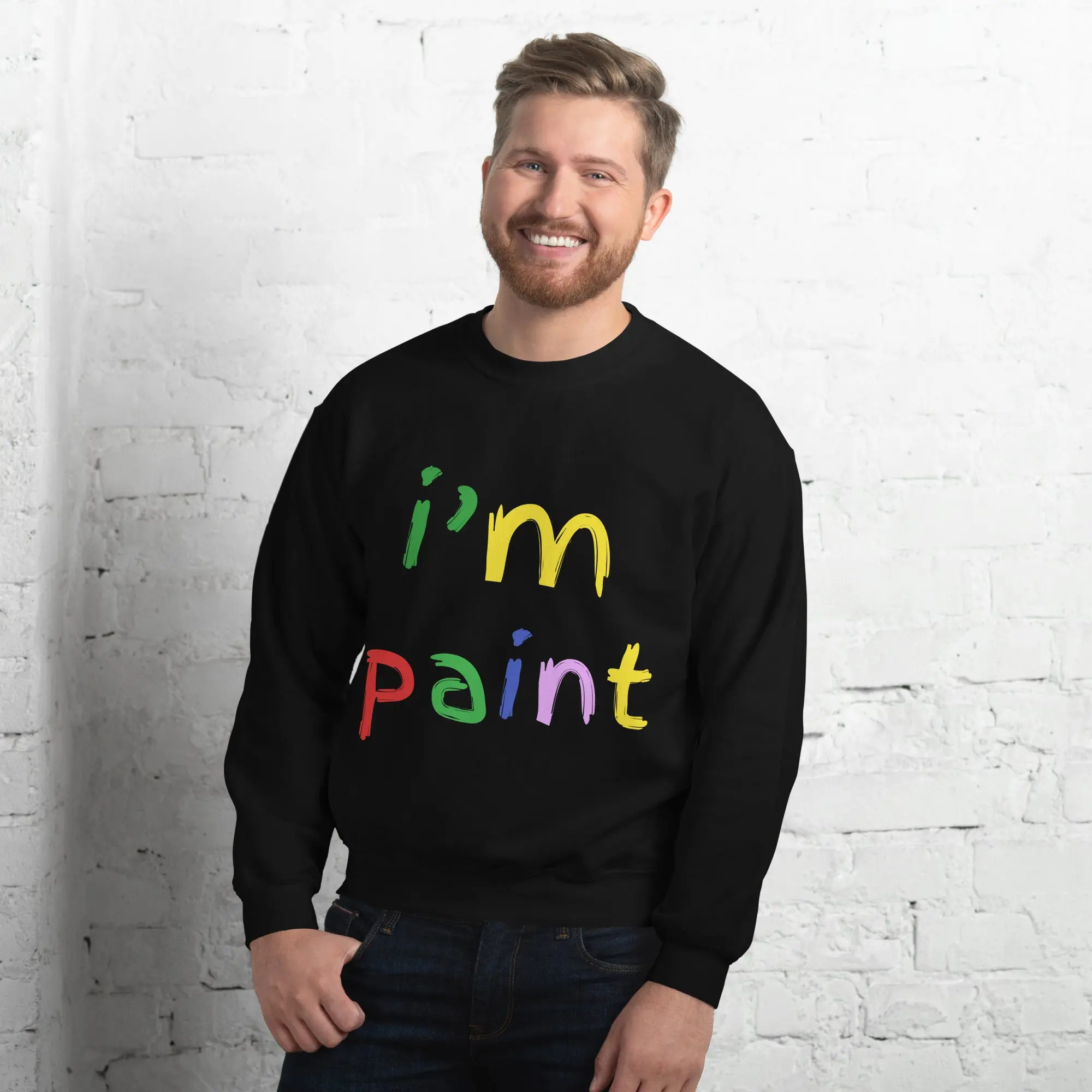 I'm paint sweatshirt - Image 10