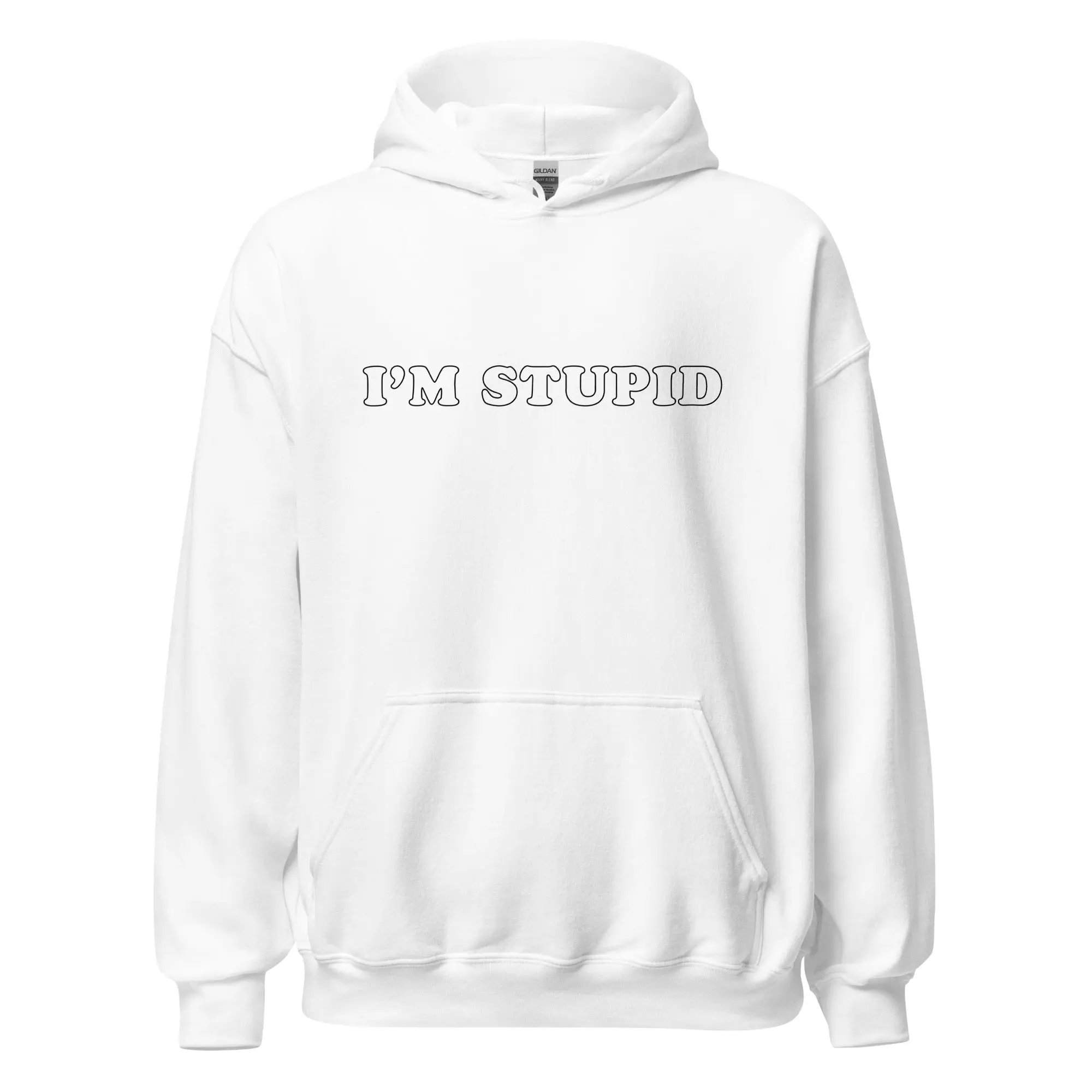 I'm stupid Hoodie - Image 7