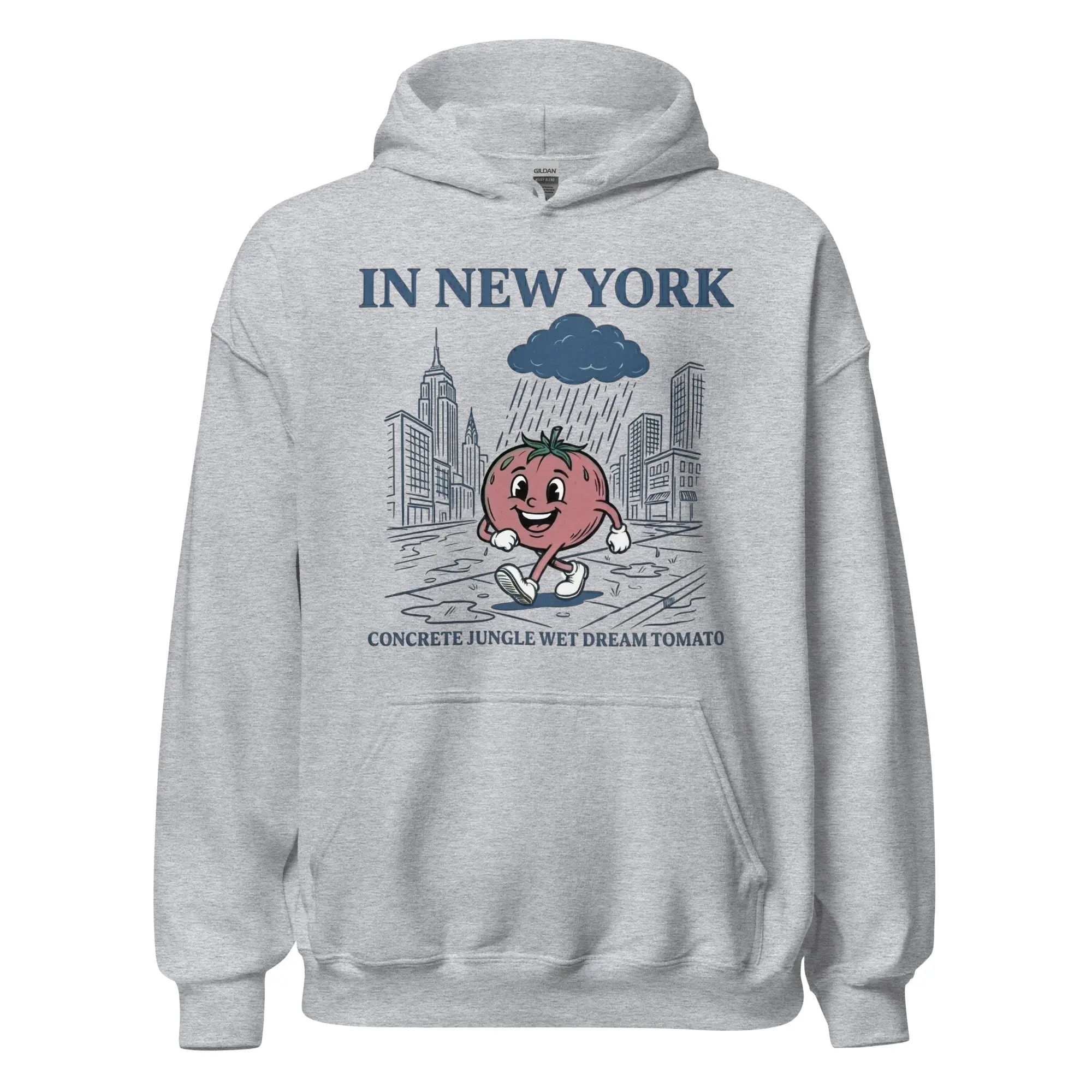 In New York Concrete Jungle Wet Dream Tomato Hoodie - Image 2