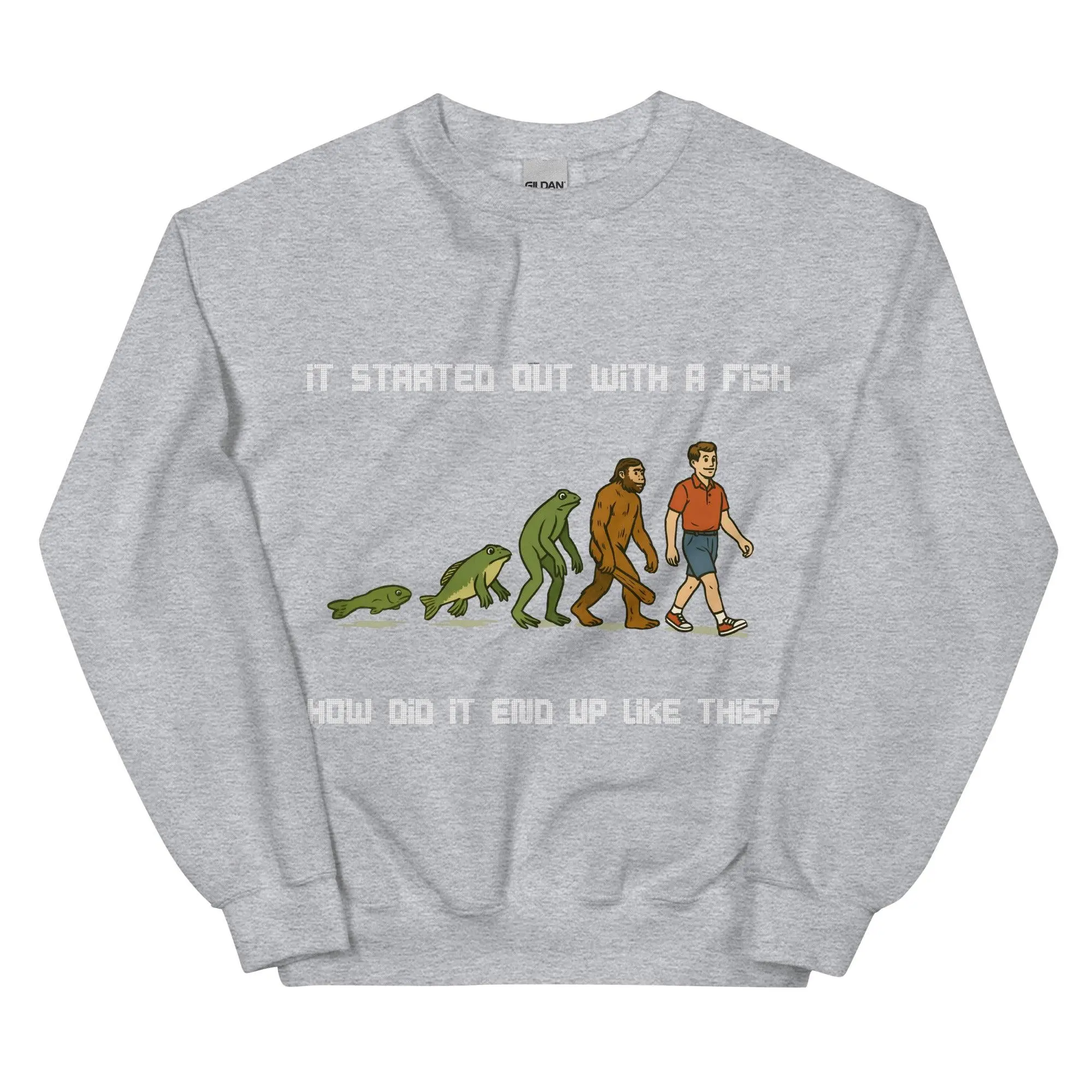 It started out with a fish How did it end up like this sweatshirt - Image 7