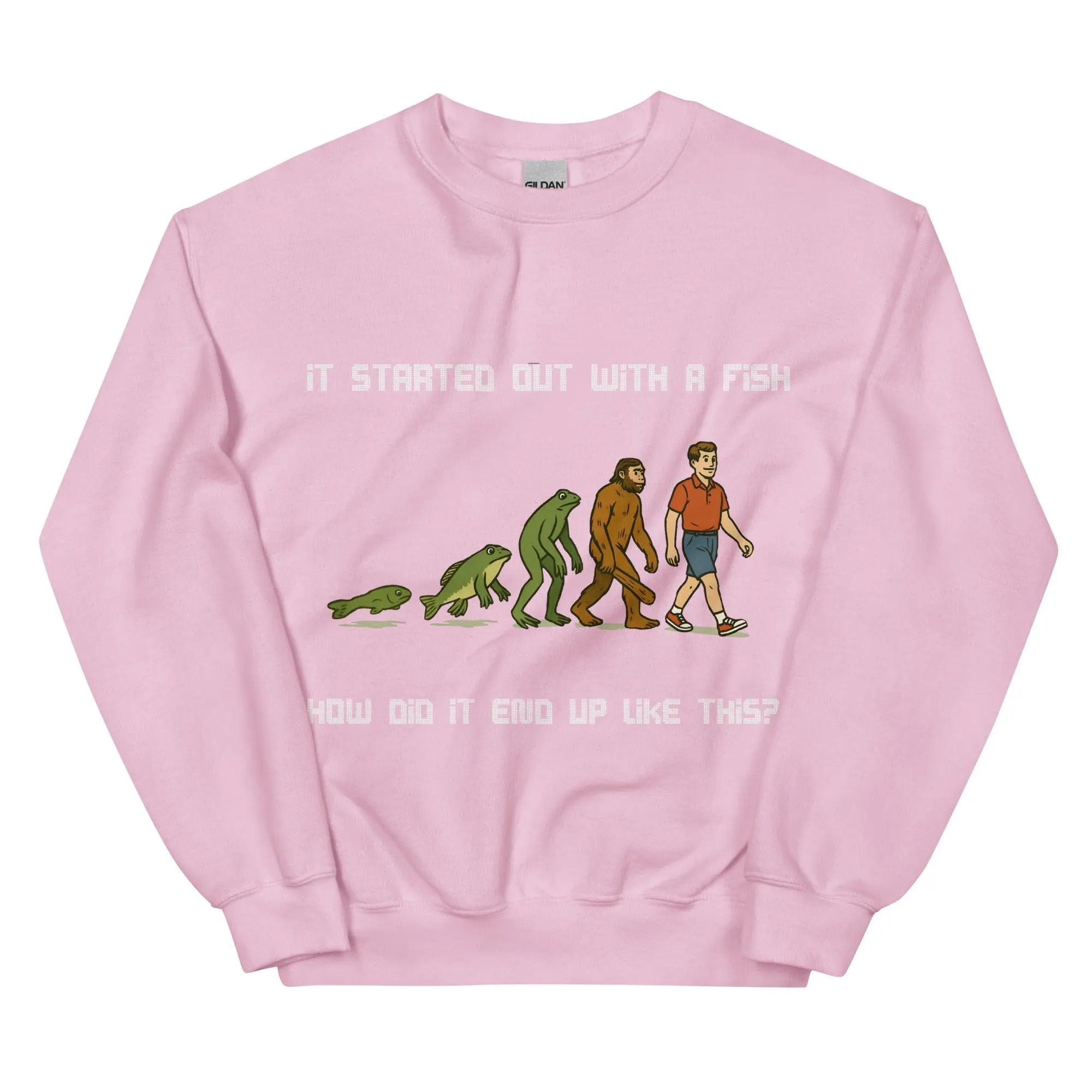 It started out with a fish How did it end up like this sweatshirt - Image 8