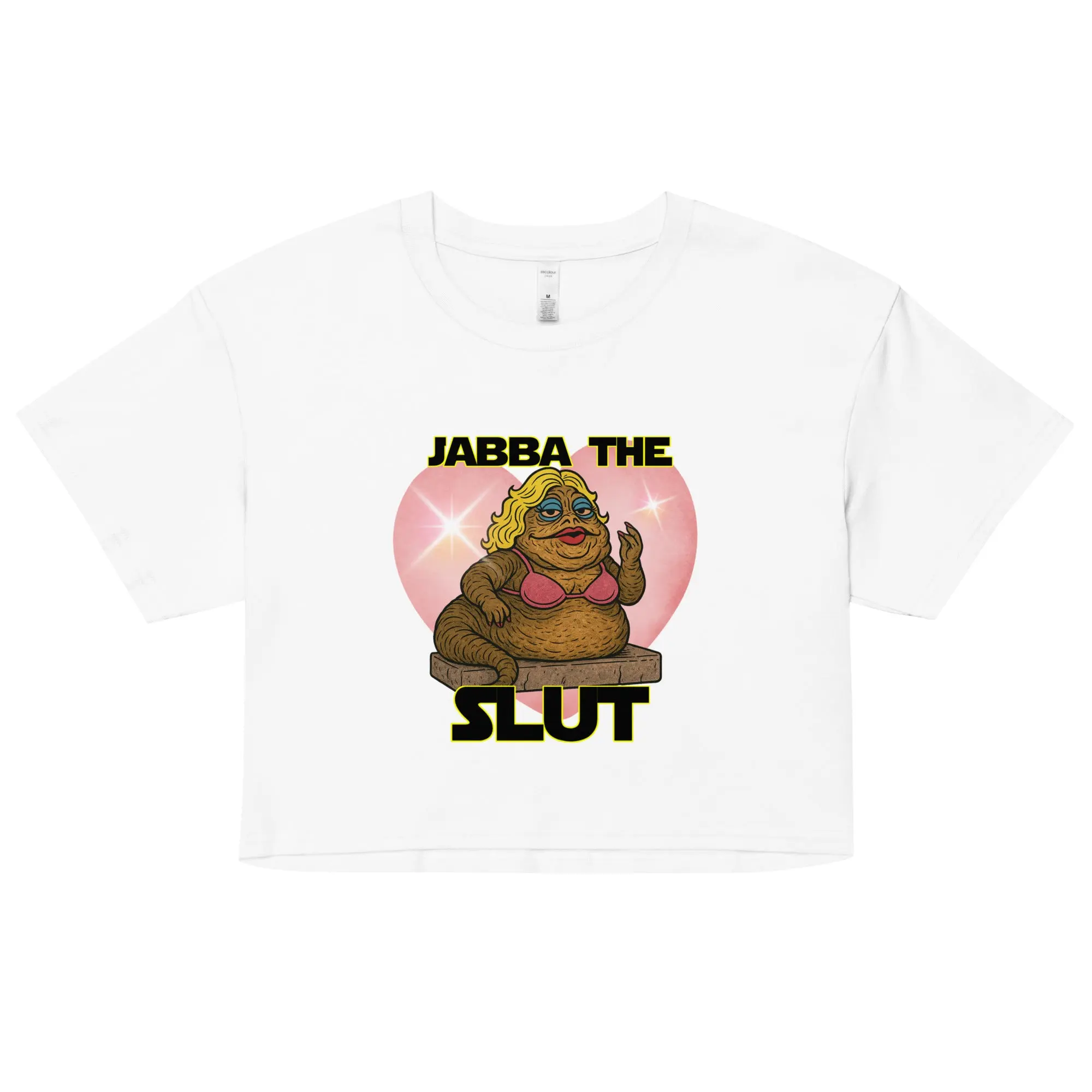 Jabba the Slut Women’s crop top - Image 5