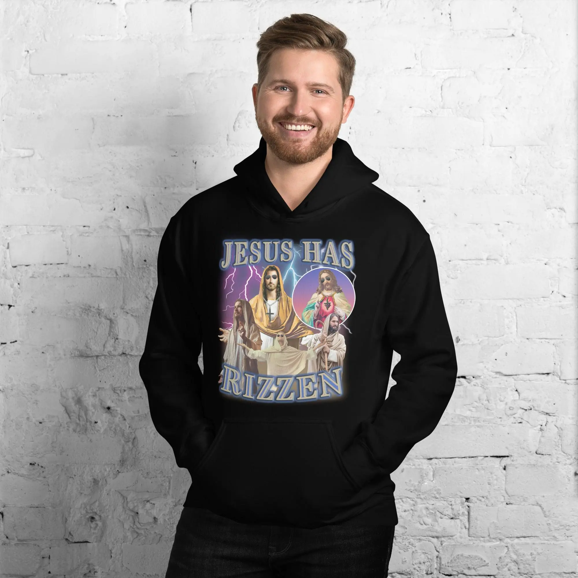 Jesus has Rizzen Hoodie - Image 8