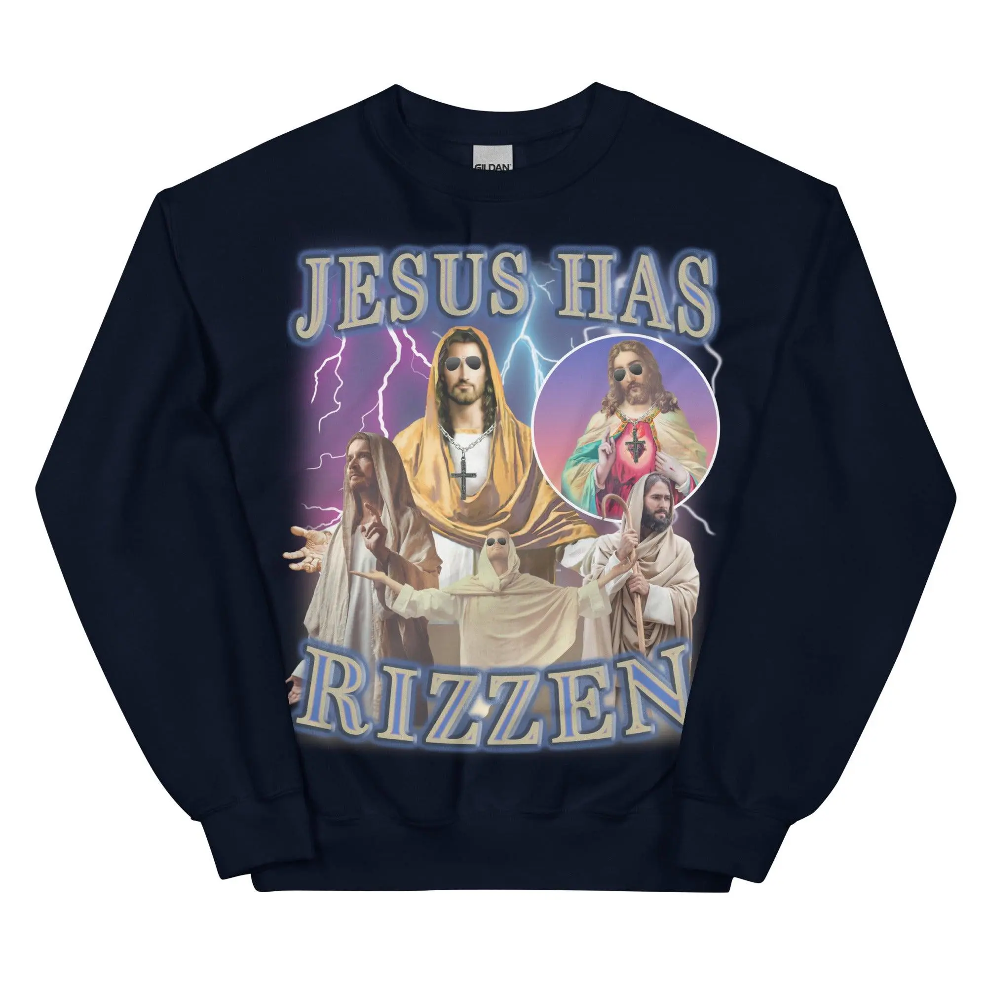 Jesus Has Rizzen Sweatshirt - Image 2