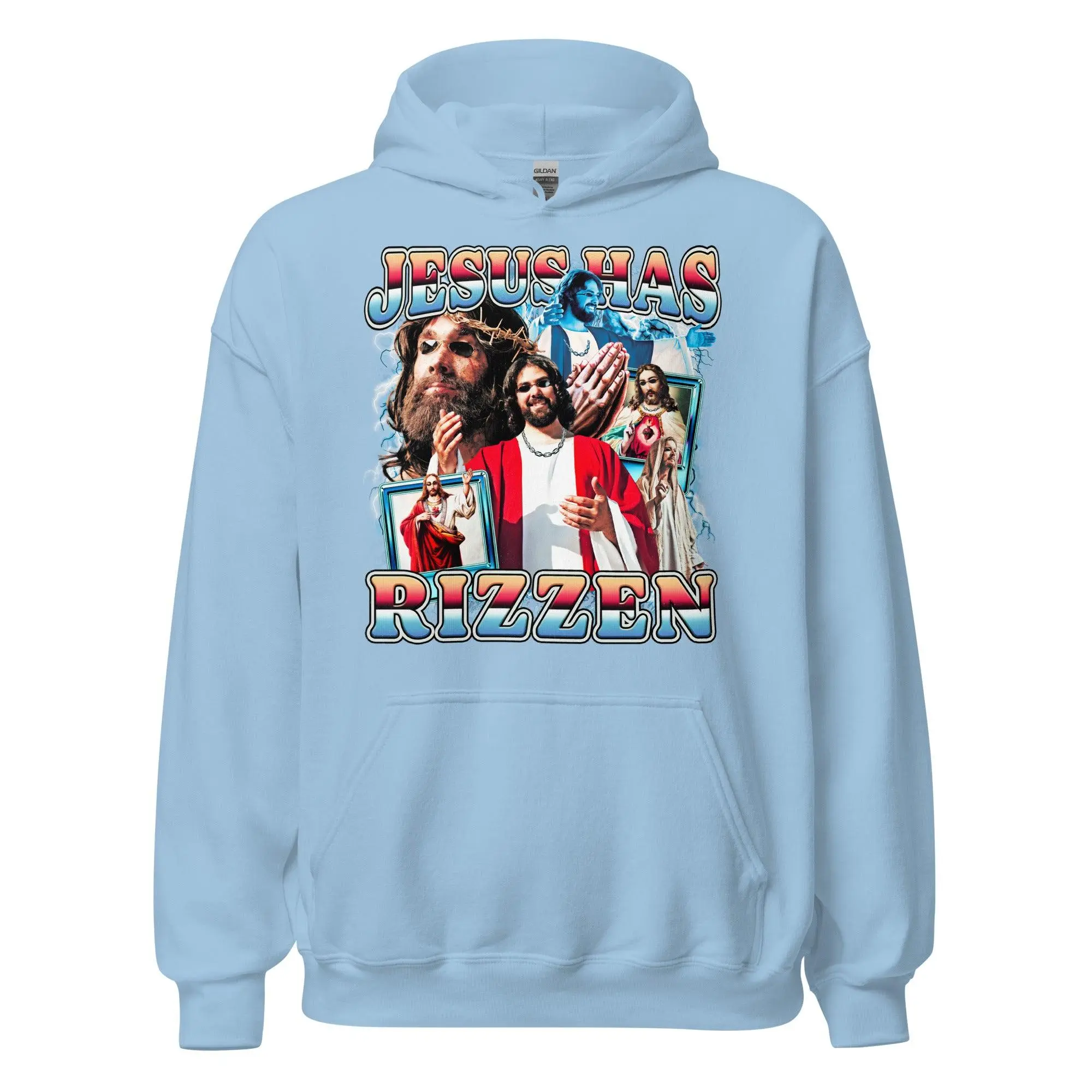 Jesus Has Rizzen (Updated Design) Hoodie - Image 5