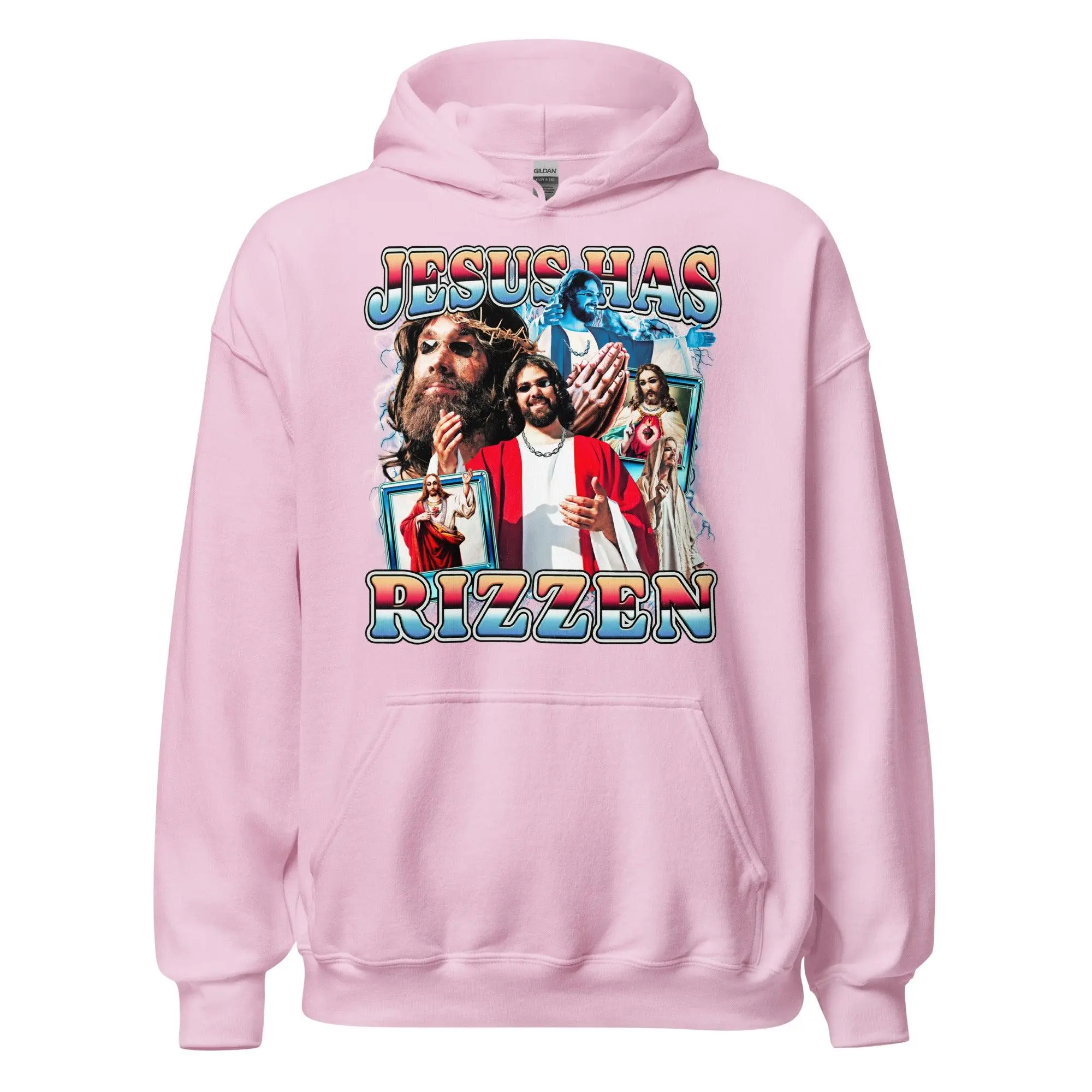 Jesus Has Rizzen (Updated Design) Hoodie - Image 6