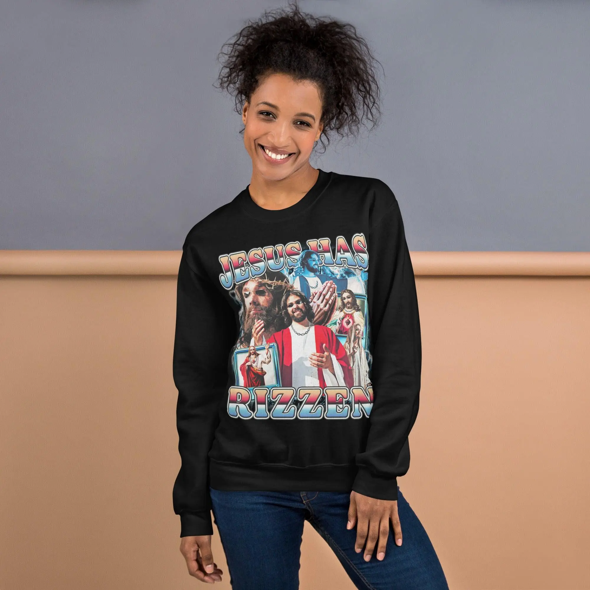 Jesus Has Rizzen (Updated Design) Sweatshirt - Image 10