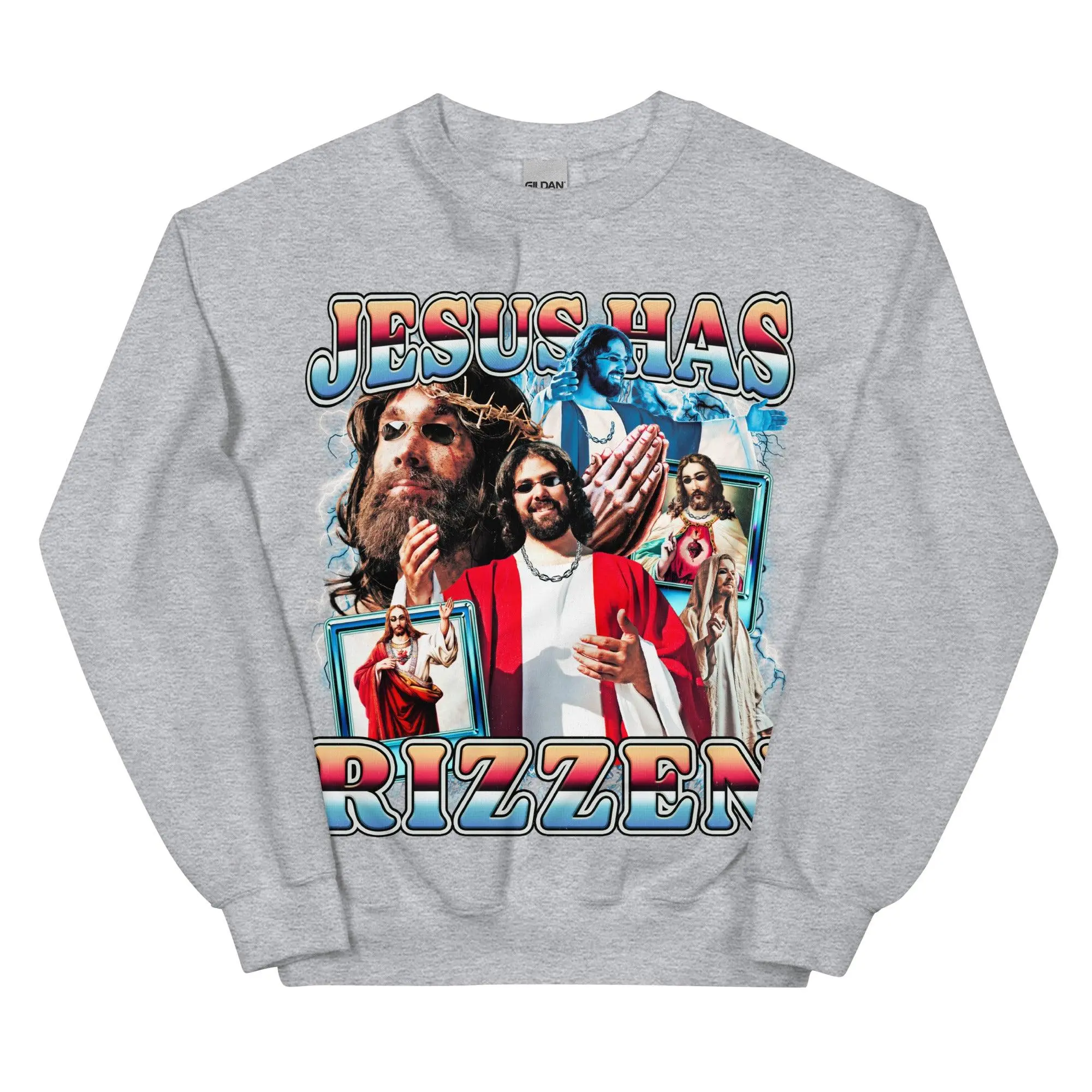 Jesus Has Rizzen (Updated Design) Sweatshirt - Image 7