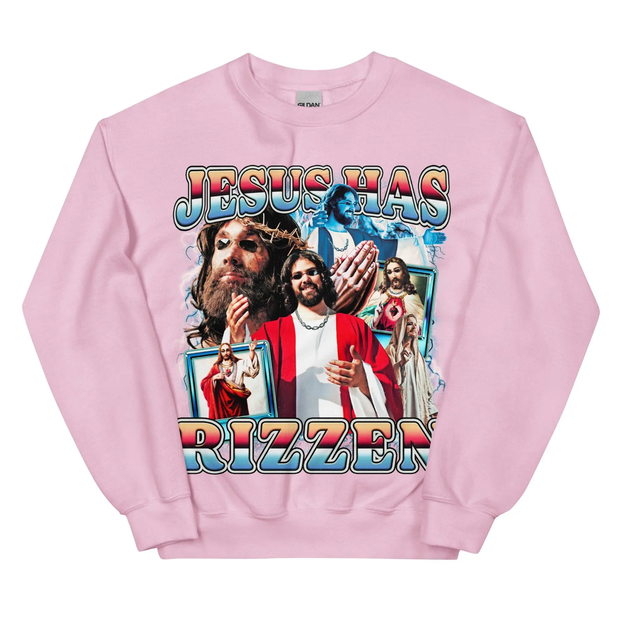 Jesus Has Rizzen (Updated Design) Sweatshirt - Image 8