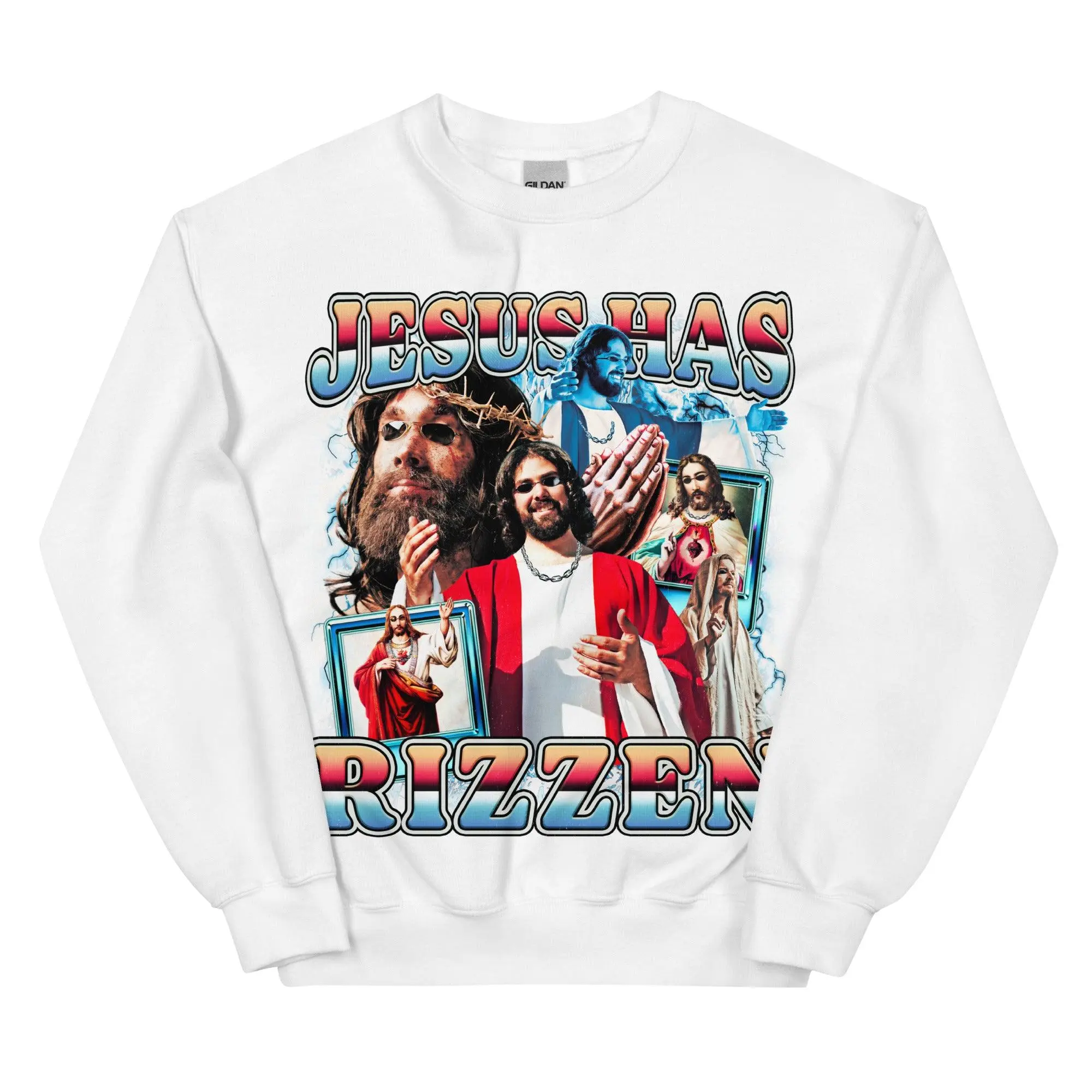 Jesus Has Rizzen (Updated Design) Sweatshirt - Image 9