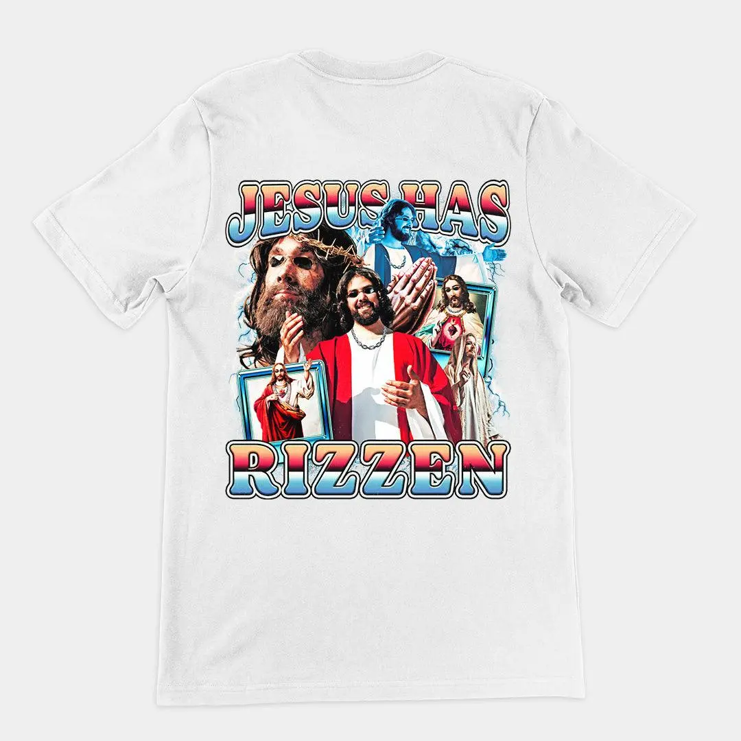 Jesus Has Rizzen (Updated Design) t-shirt (backprint) - Image 6
