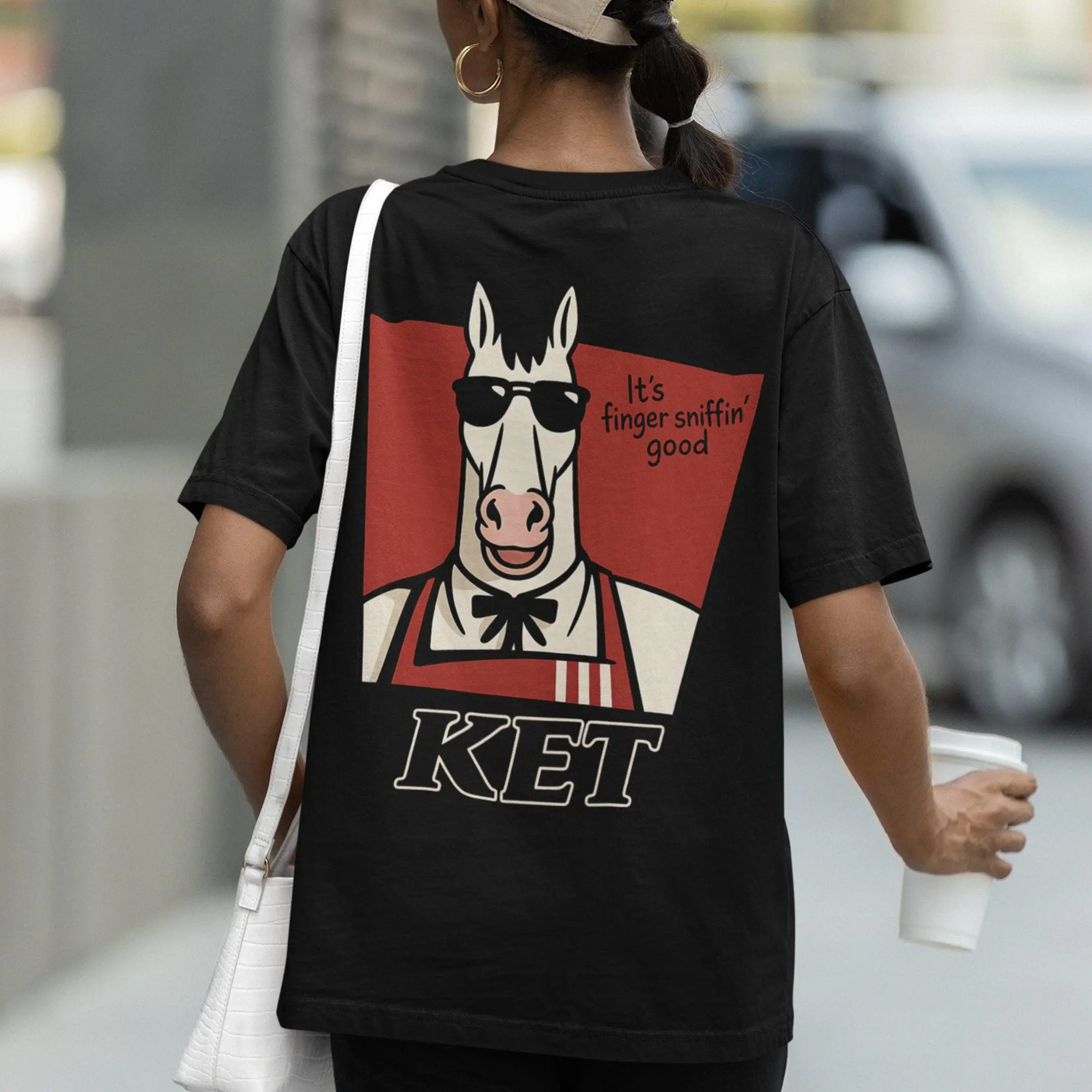 KET - It's Finger Sniffin' Good T-Shirt (backprint) - Image 7