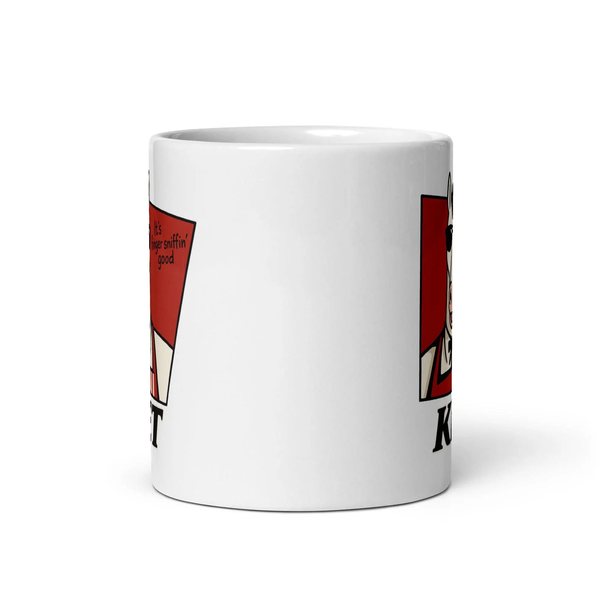 KET - It's Finger Sniffin' Good White glossy mug - Image 4