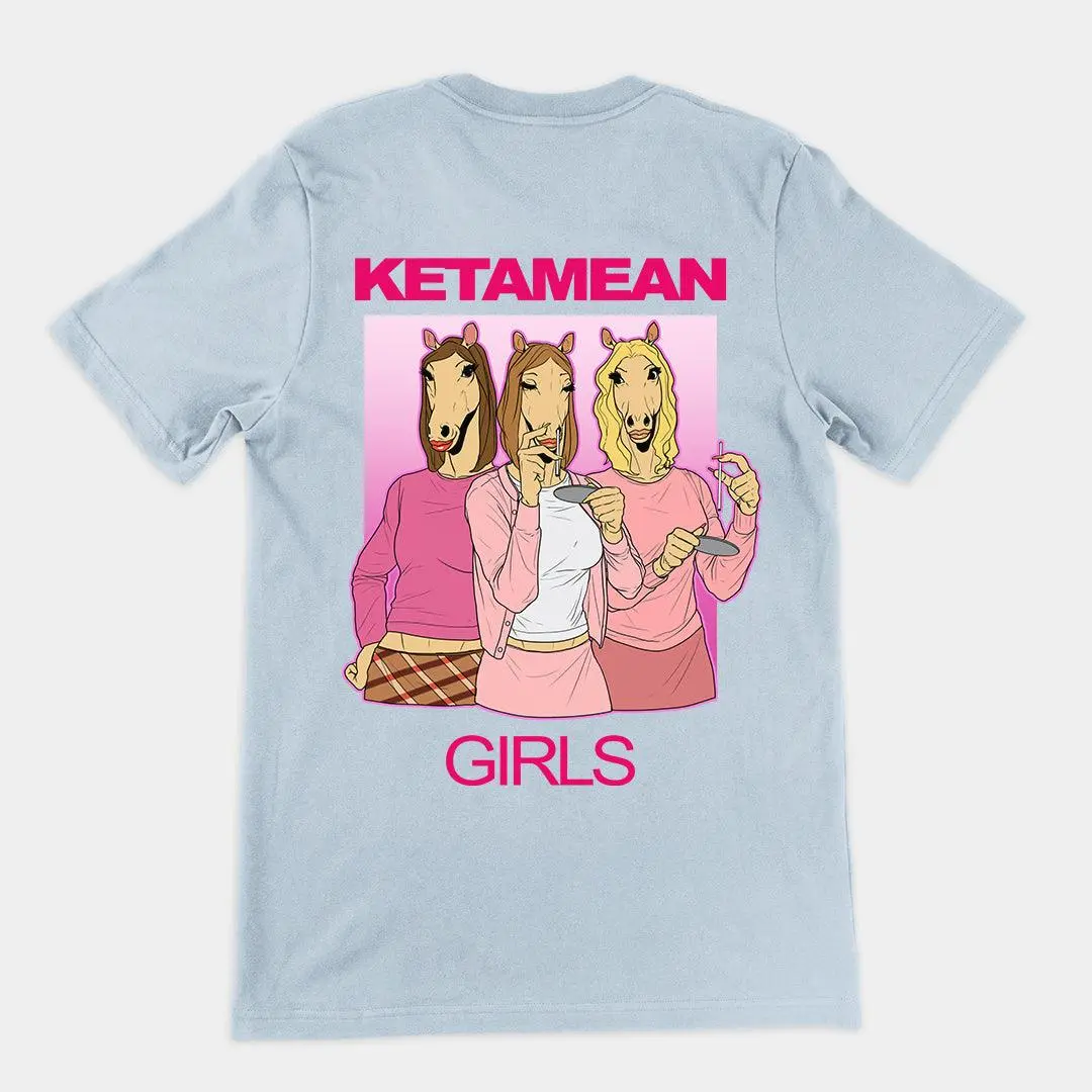Ketamean Girls t-shirt (backprint) - Image 4