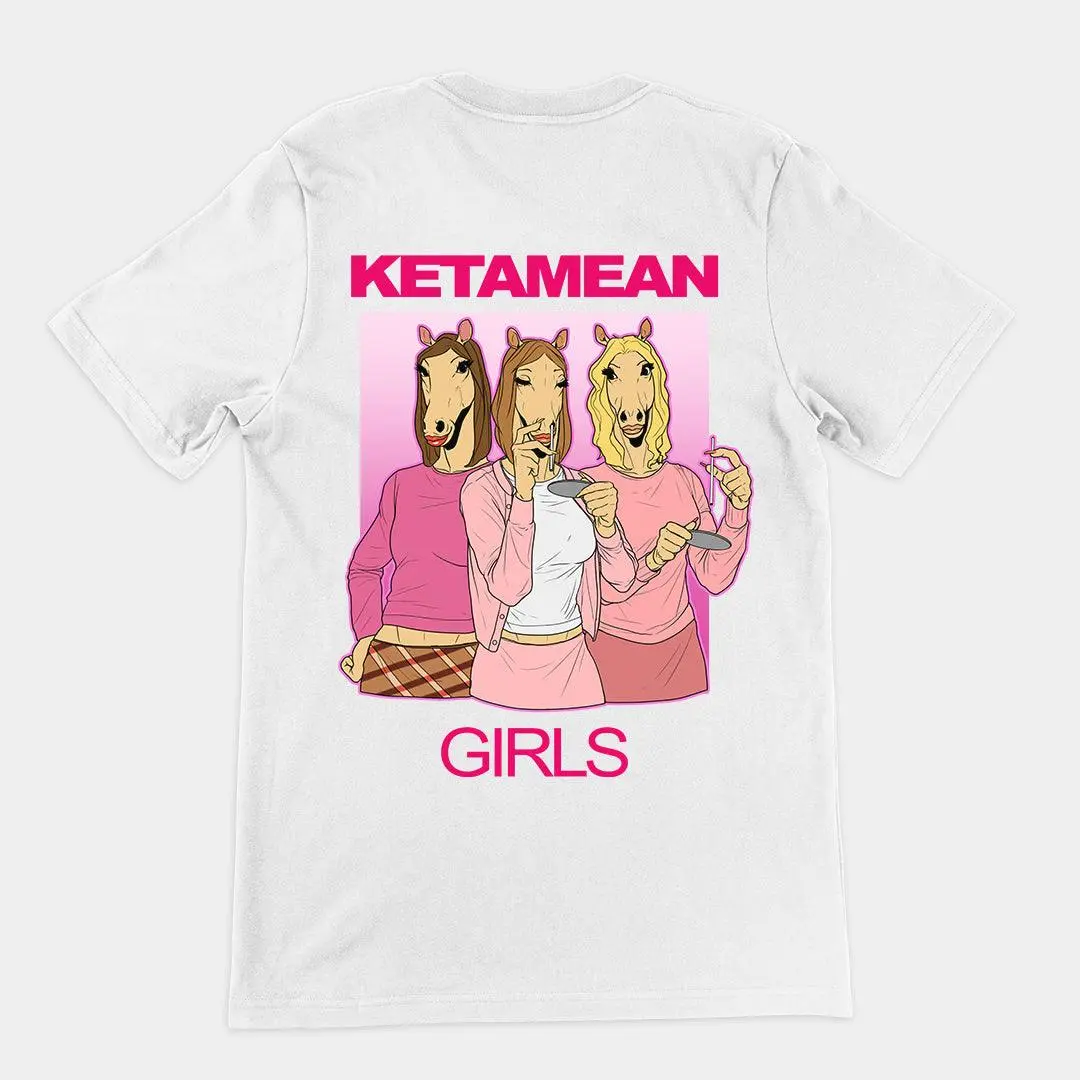 Ketamean Girls t-shirt (backprint) - Image 6