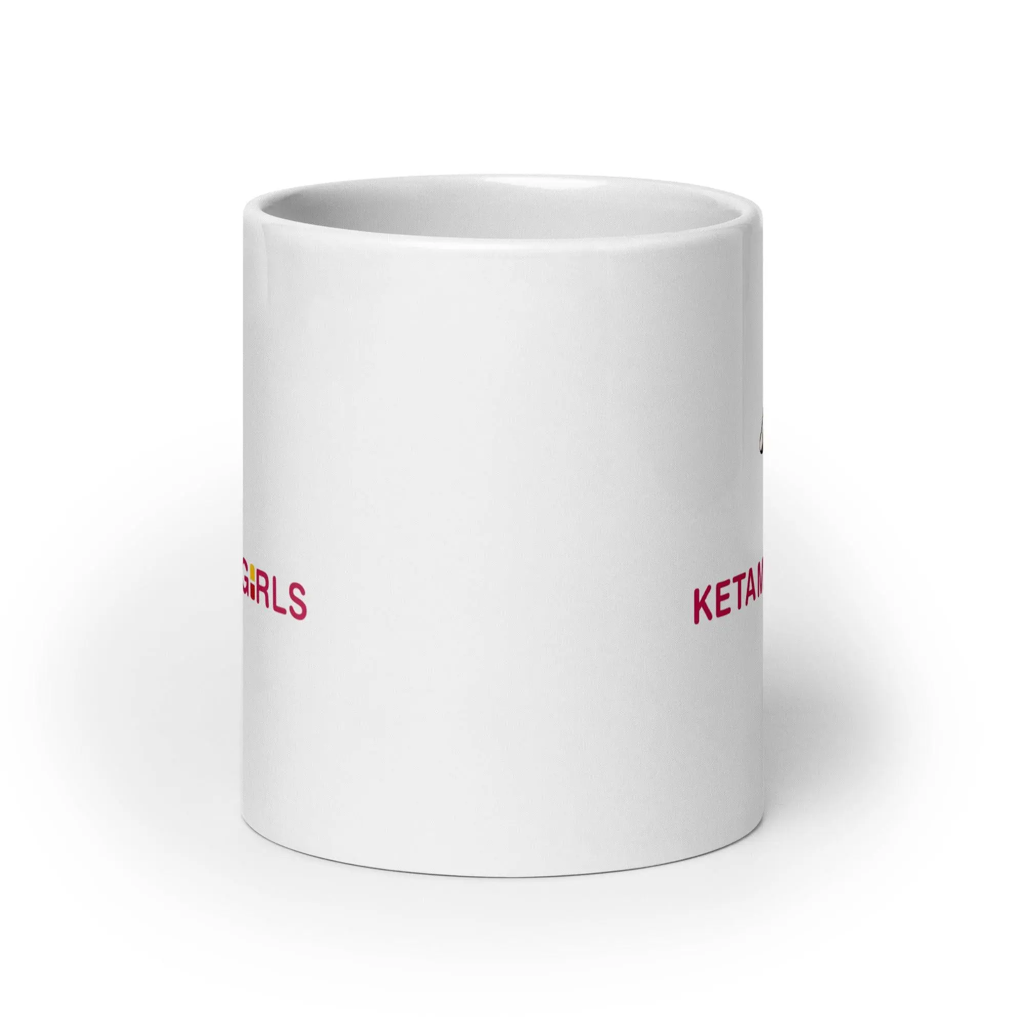 Ketamean Girls White glossy mug - Image 10