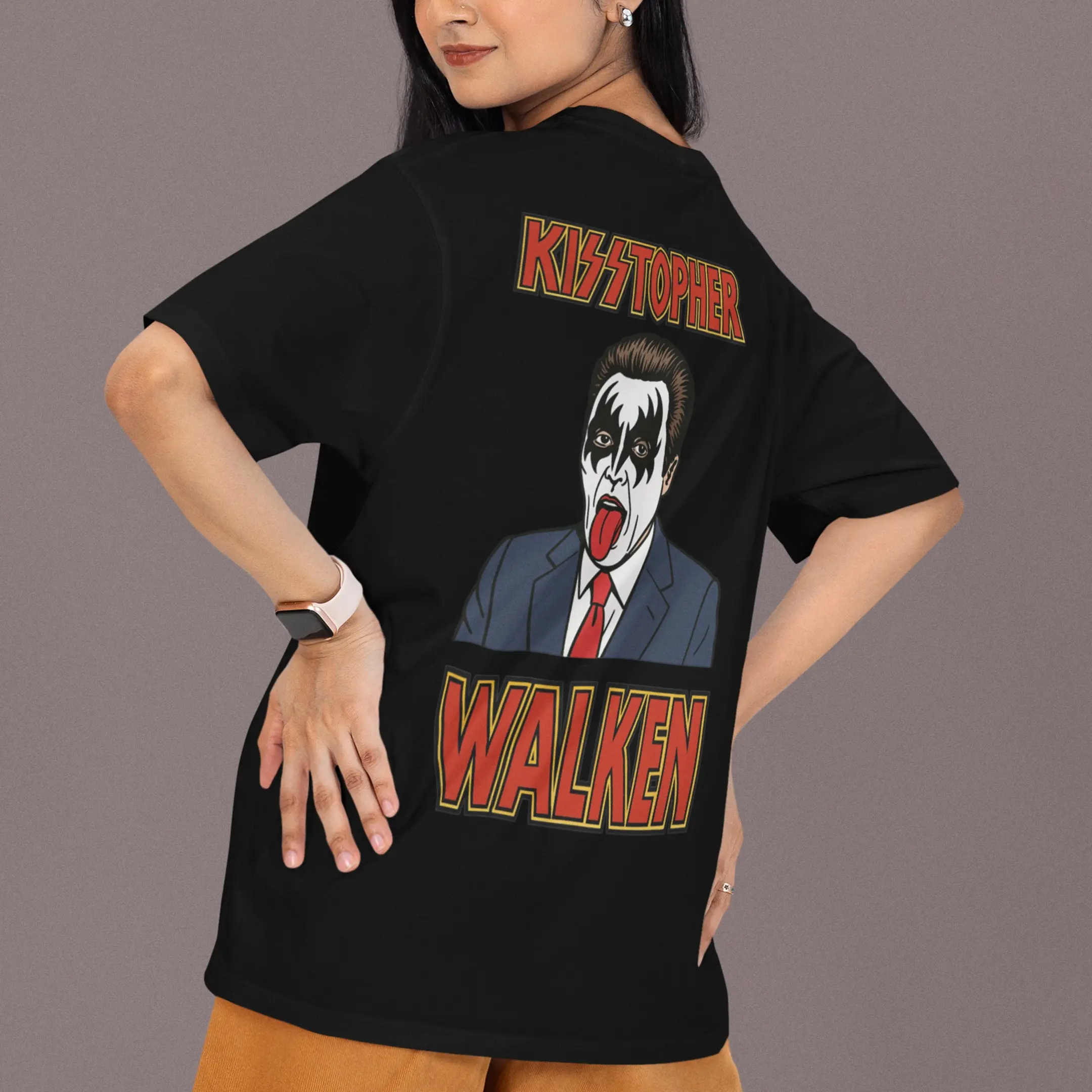 Kisstopher Walken T-Shirt (backprint) - Image 7