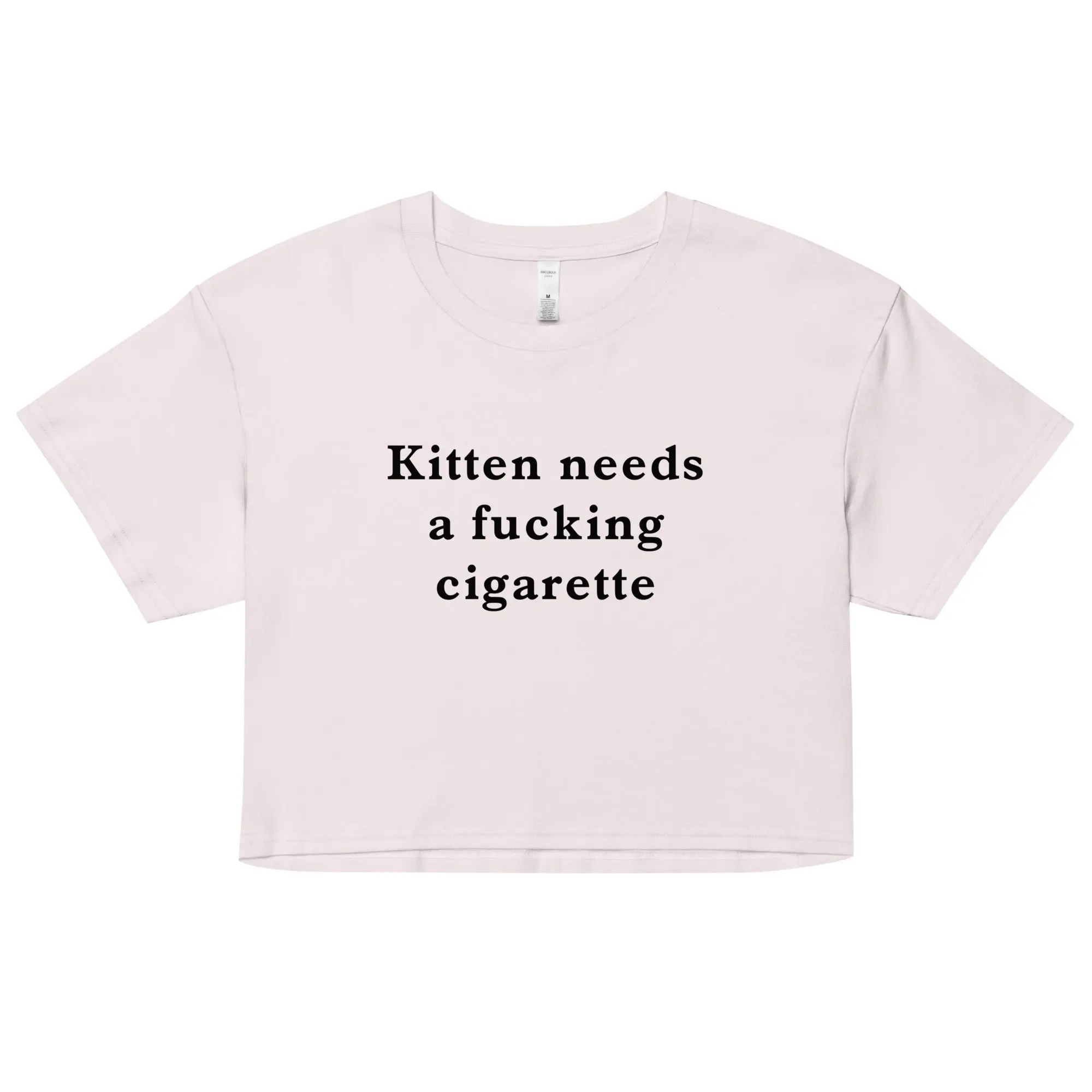 Kitten needs a cigarette crop top - Image 4
