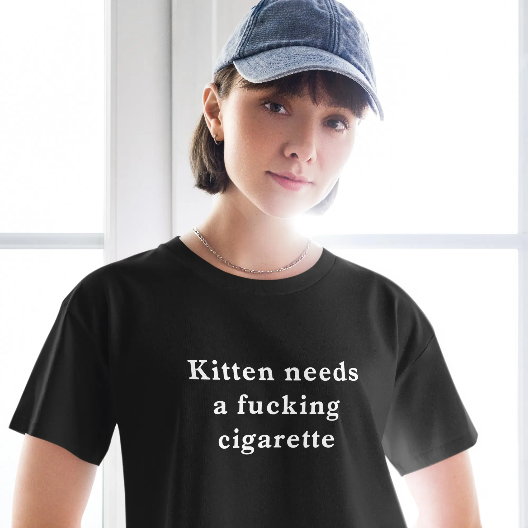 Kitten needs a cigarette crop top - Image 6