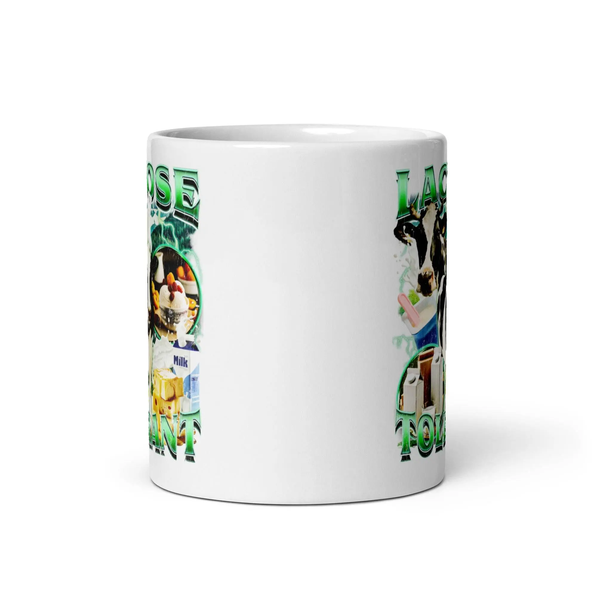 Lactose Tolerant White glossy mug - Image 5