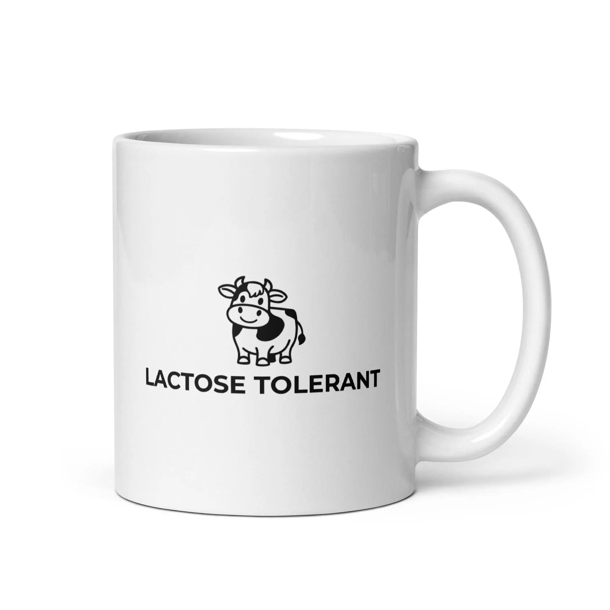 Lactose Tolerant White glossy mug - Image 2