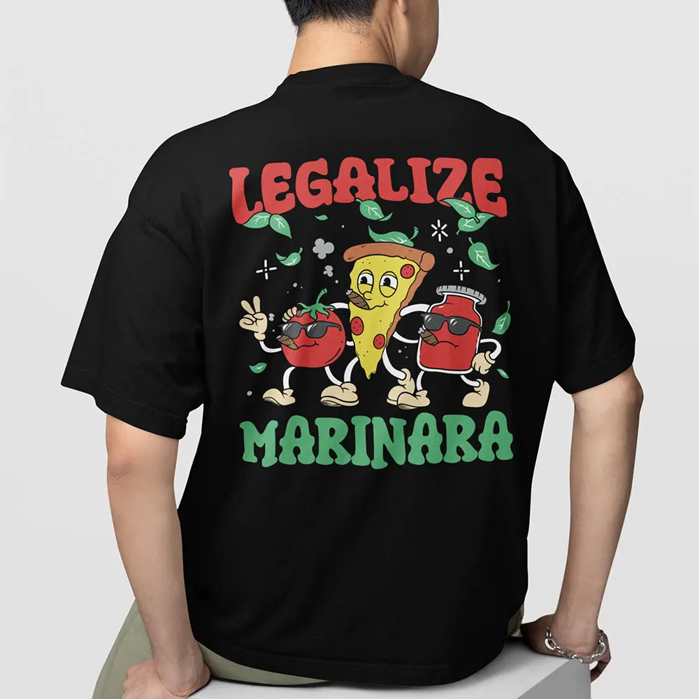 Legalize Marinara T-Shirt (backprint) - Image 7