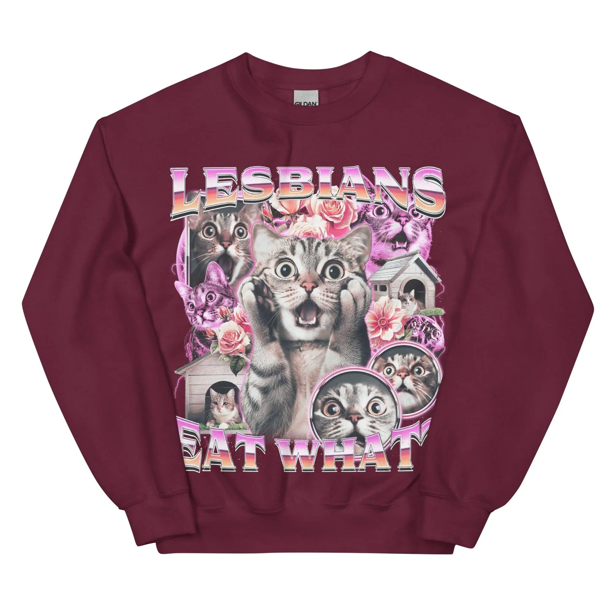 Lesbians Eat What sweatshirt - Image 4