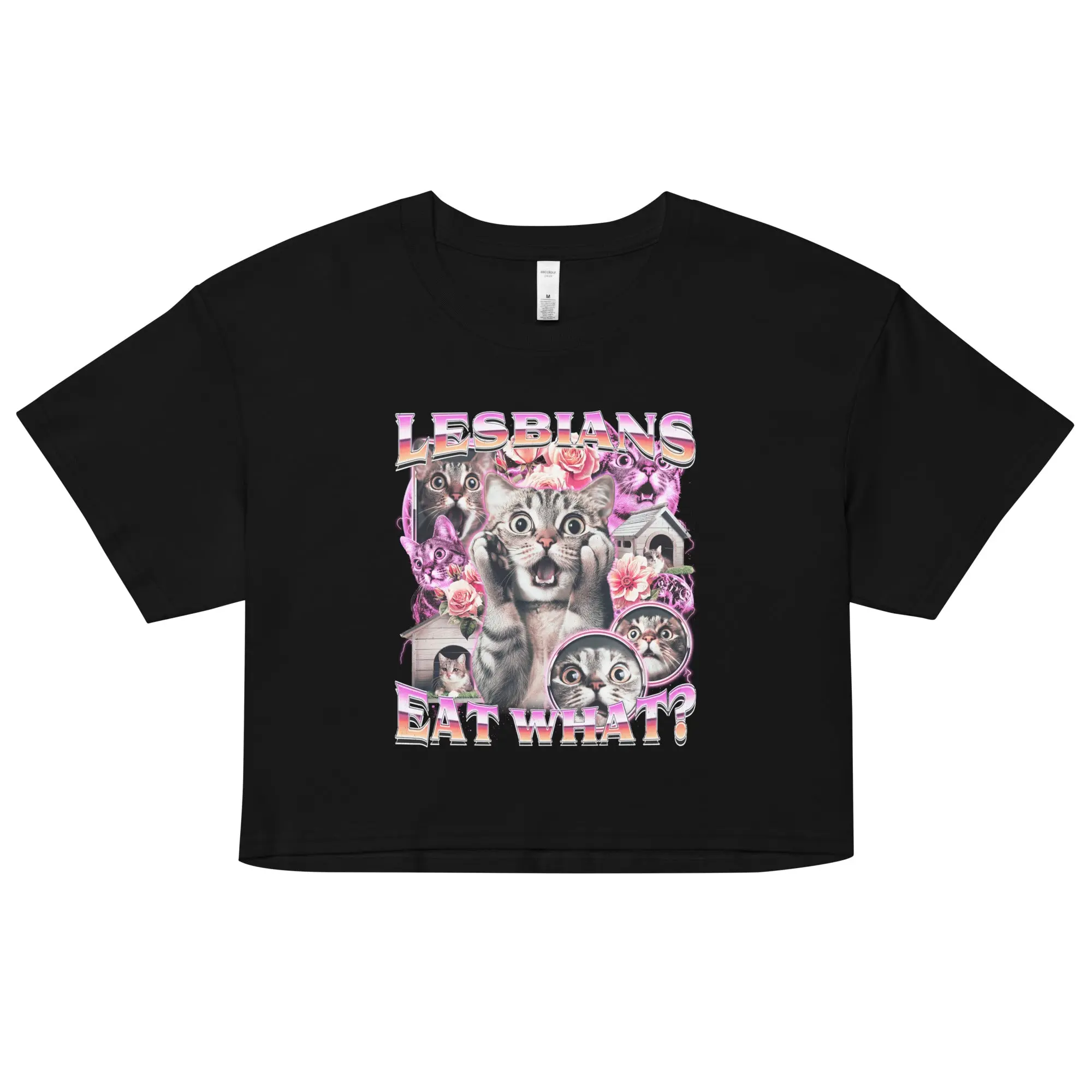 Lesbians Eat What Women’s crop top