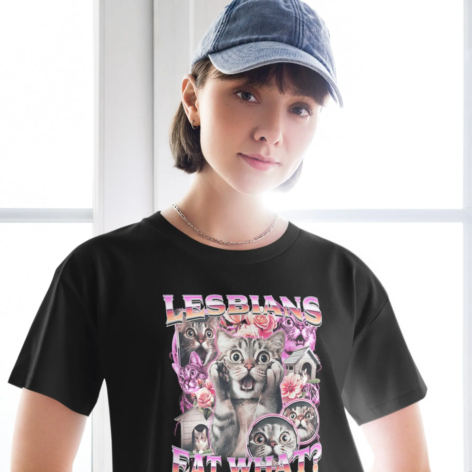Lesbians Eat What Women’s crop top - Image 6