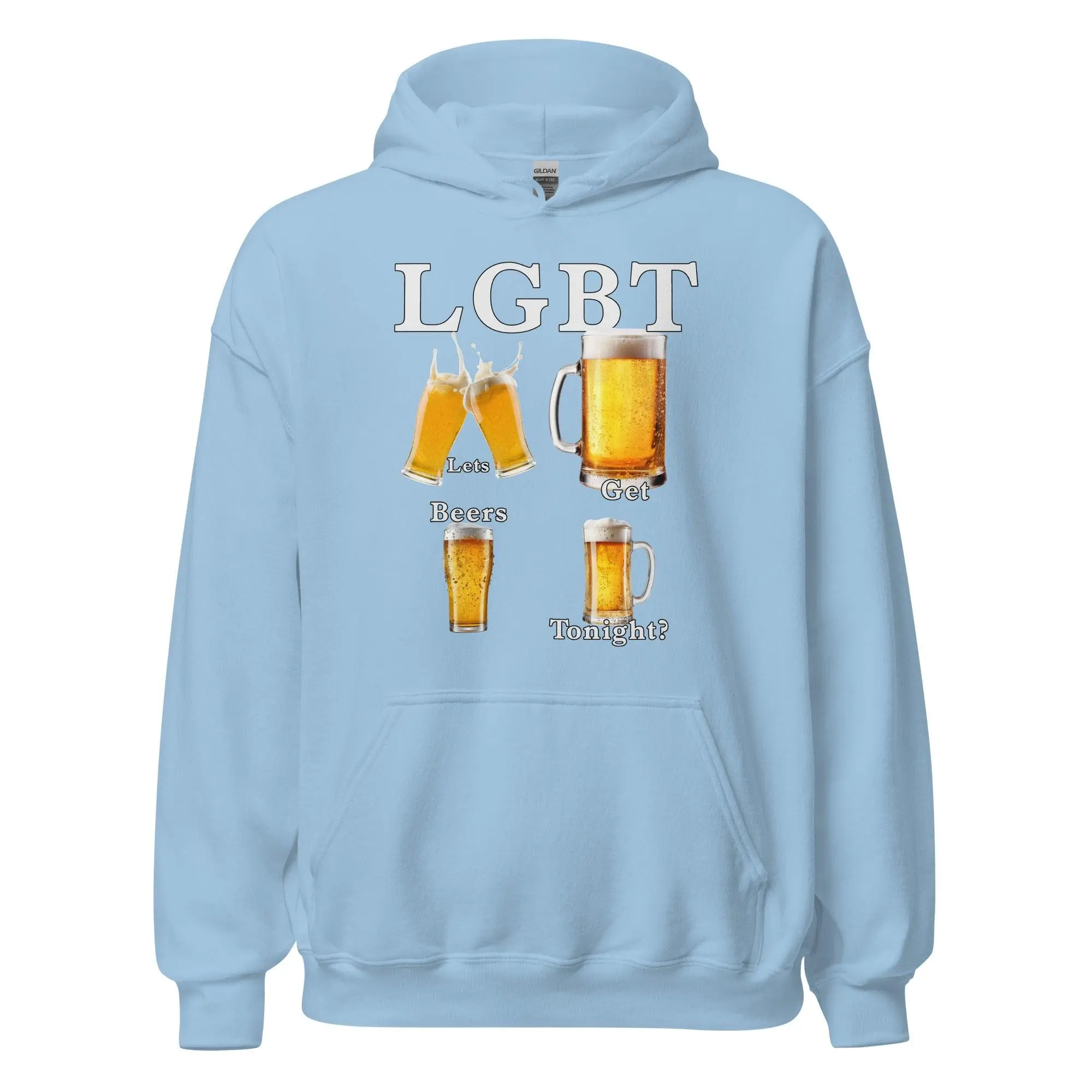 lets get beers tonight Hoodie - Image 5