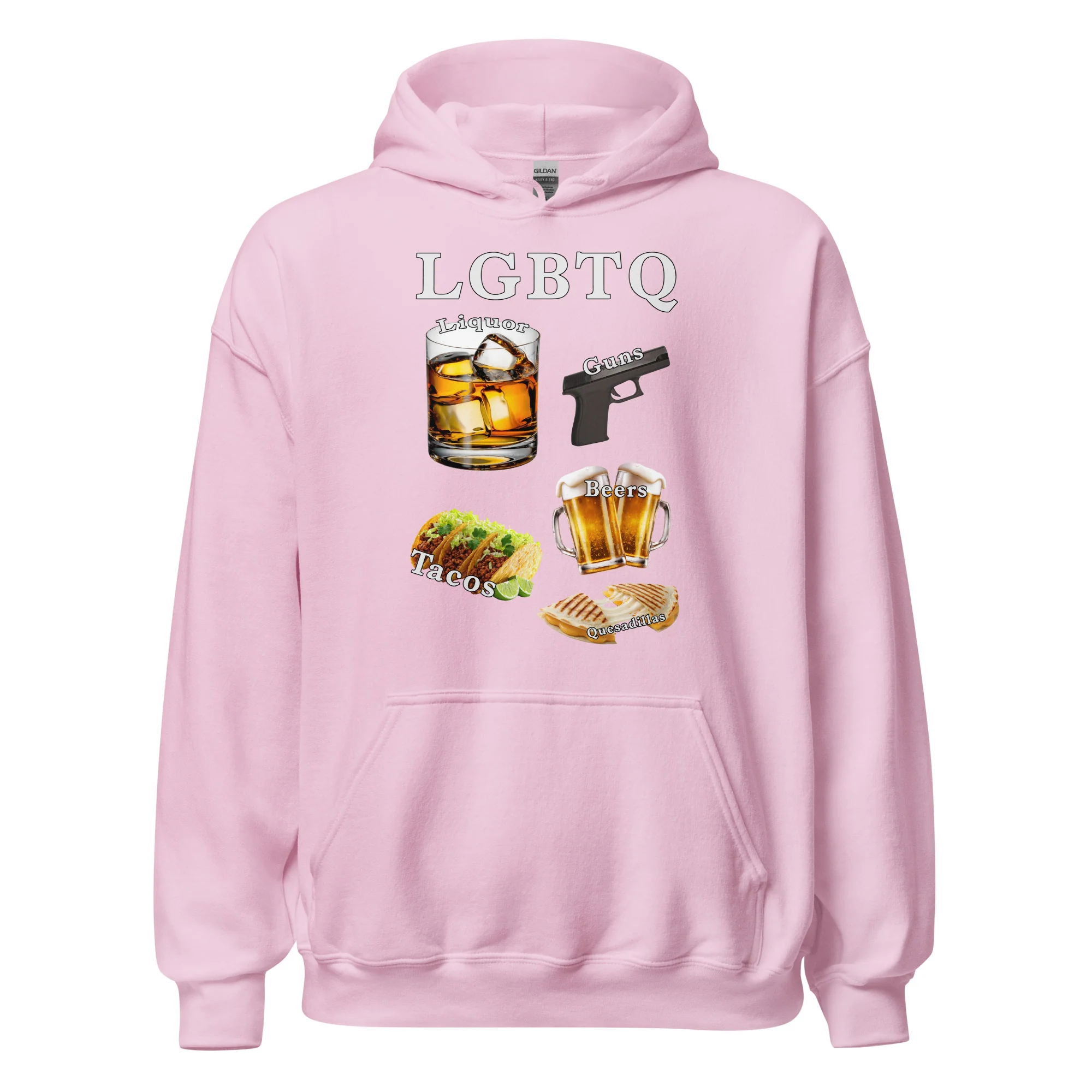 LGBTQ (liquor, guns, beers, tacos, quesadillas) Hoodie - Image 6