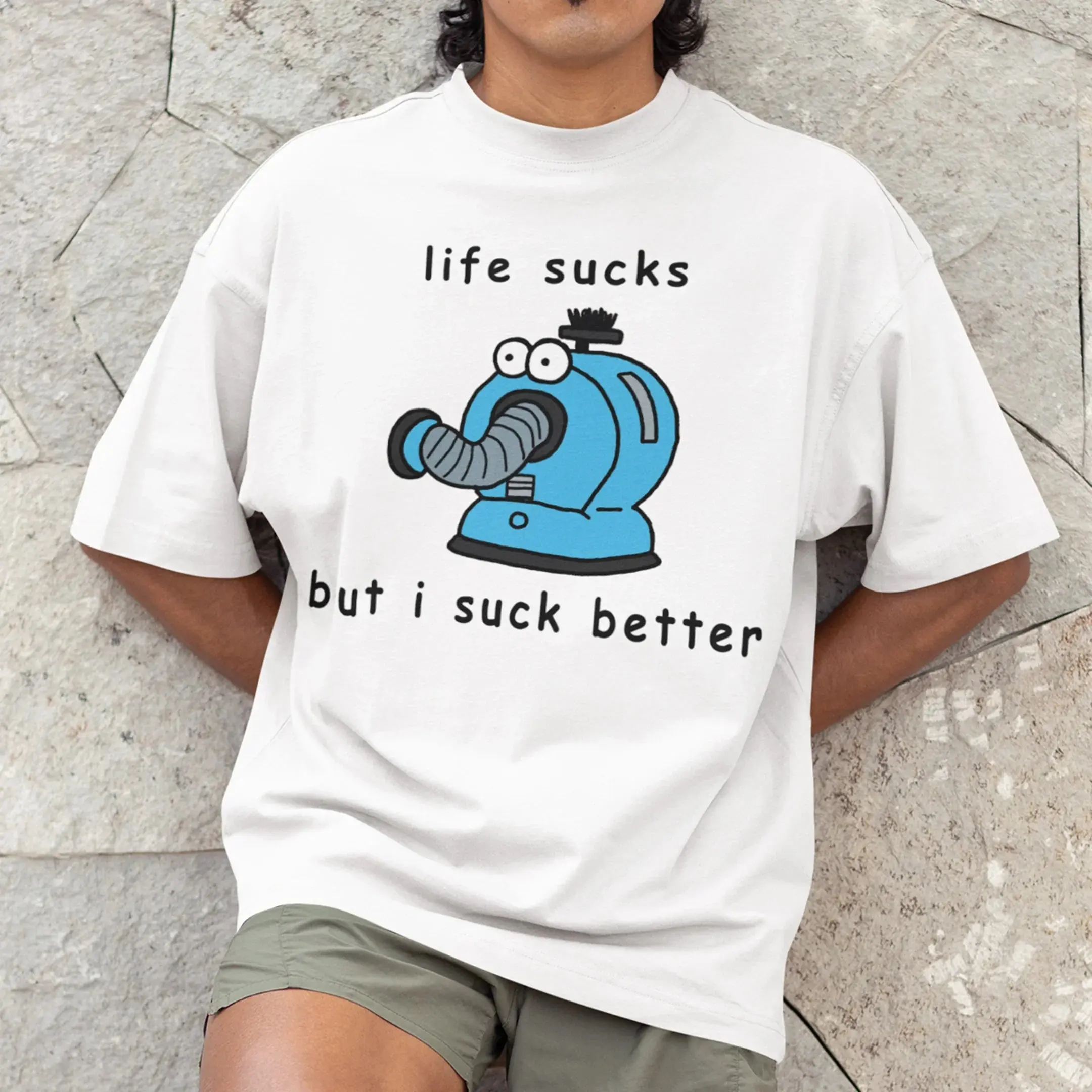 Life sucks but I suck better T-Shirt - Image 7