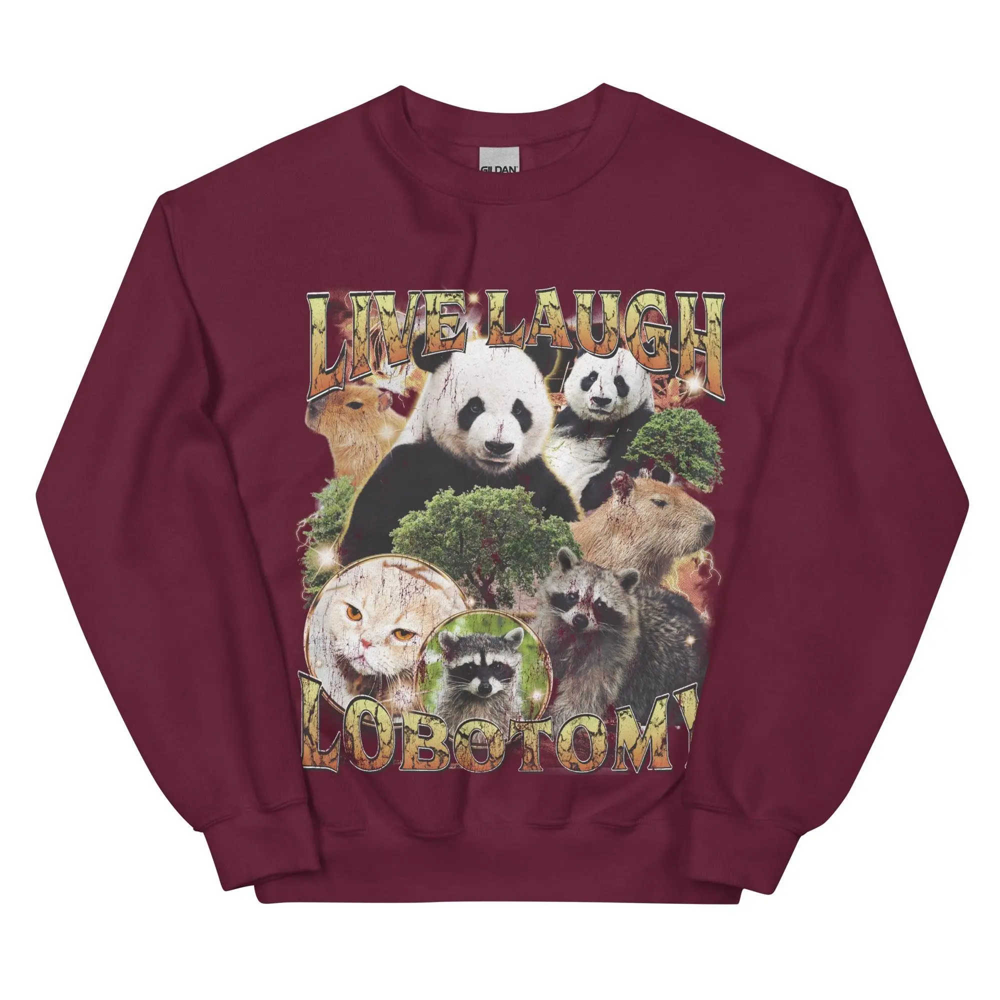 Live Laugh Lobotomy Sweatshirt - Image 4
